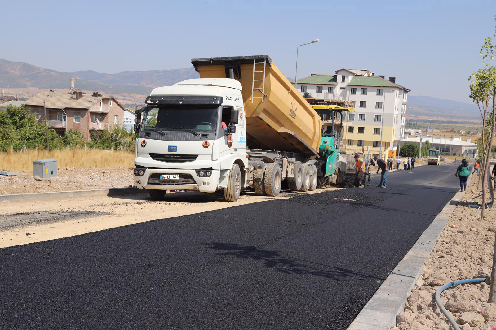 İlçelerimize 2020'de 380 Kilometre Yol Yaptık