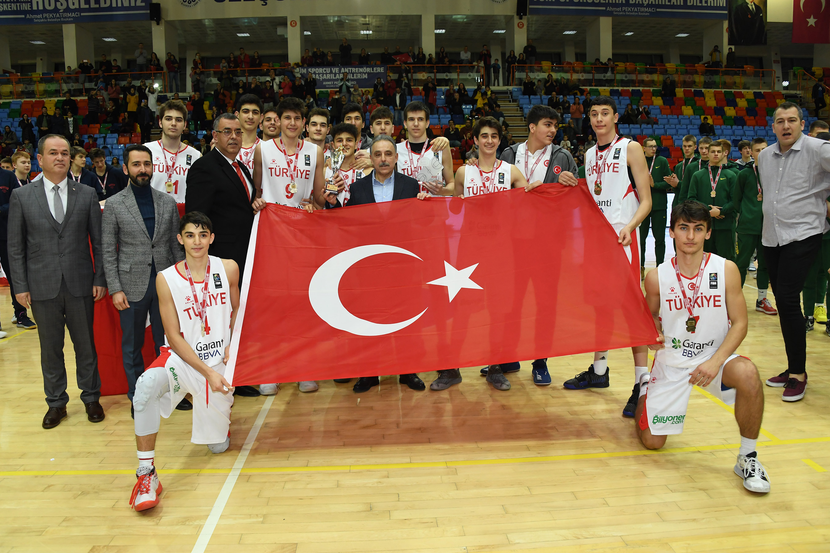 Yıldız Milliler Konya'da Şampiyon Oldu