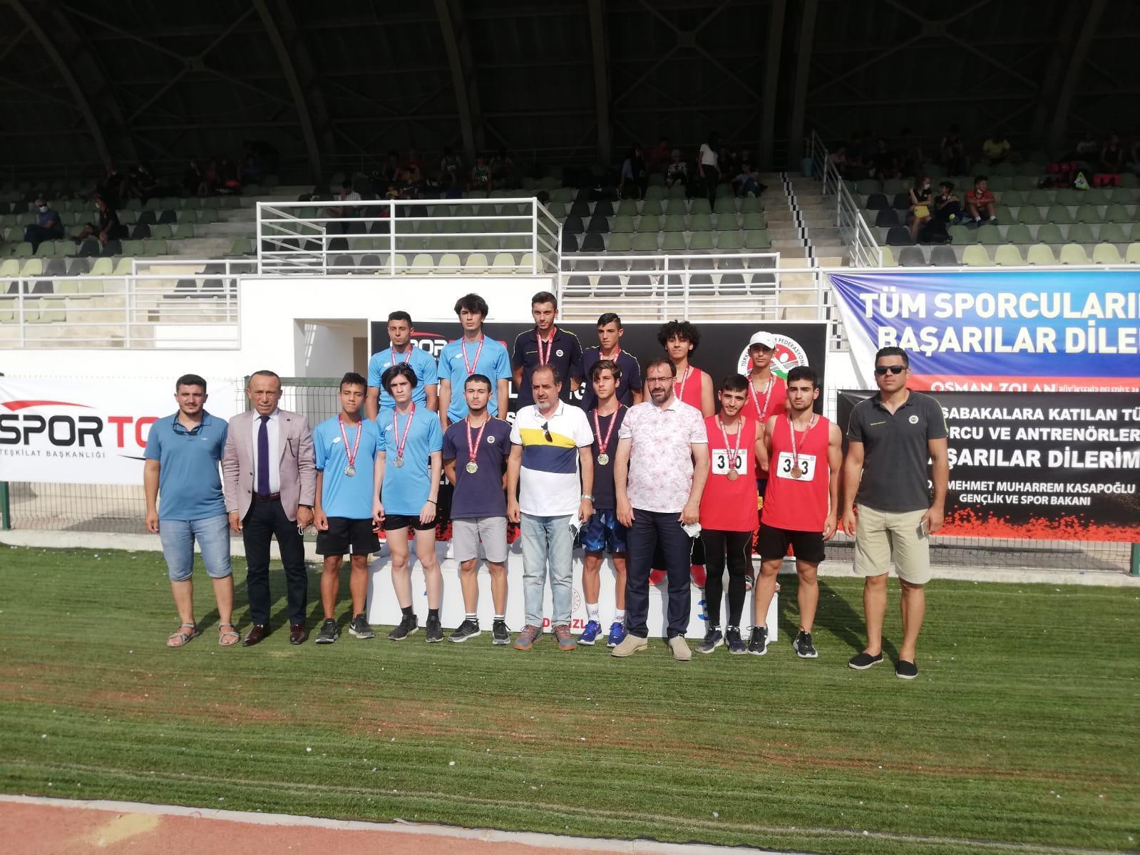 Büyükşehir Belediyespor U18 Atletizm Liginde 4. Oldu