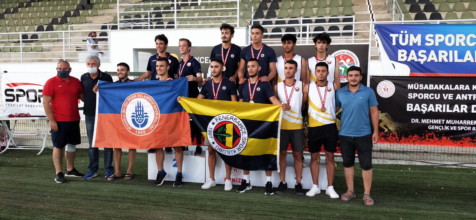 Türkiye U20 Atletizm Şampiyonasında Üçüncü Olduk