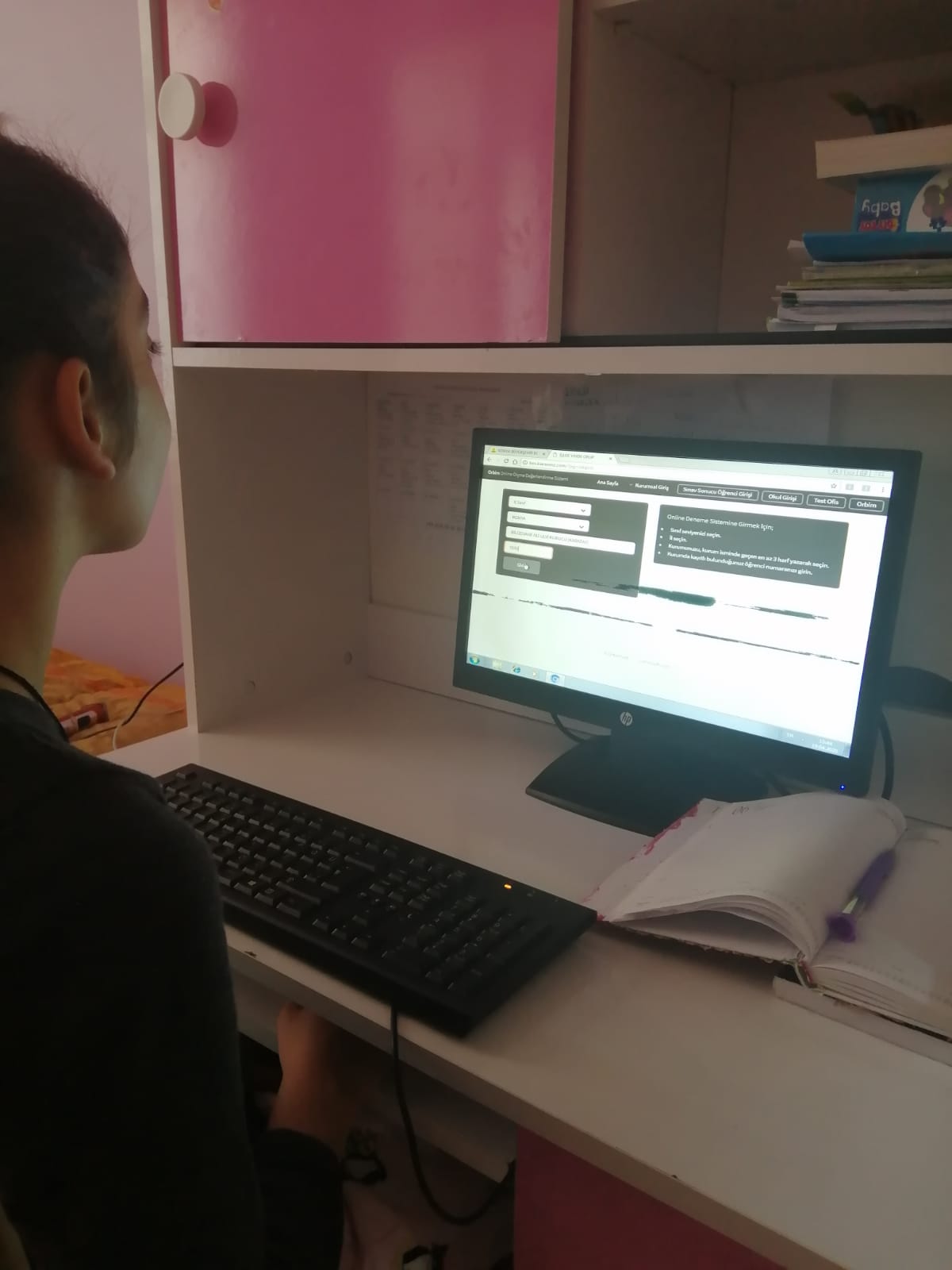 8. Sınıf Bilgehane Öğrencilerine Online Deneme Sınavı