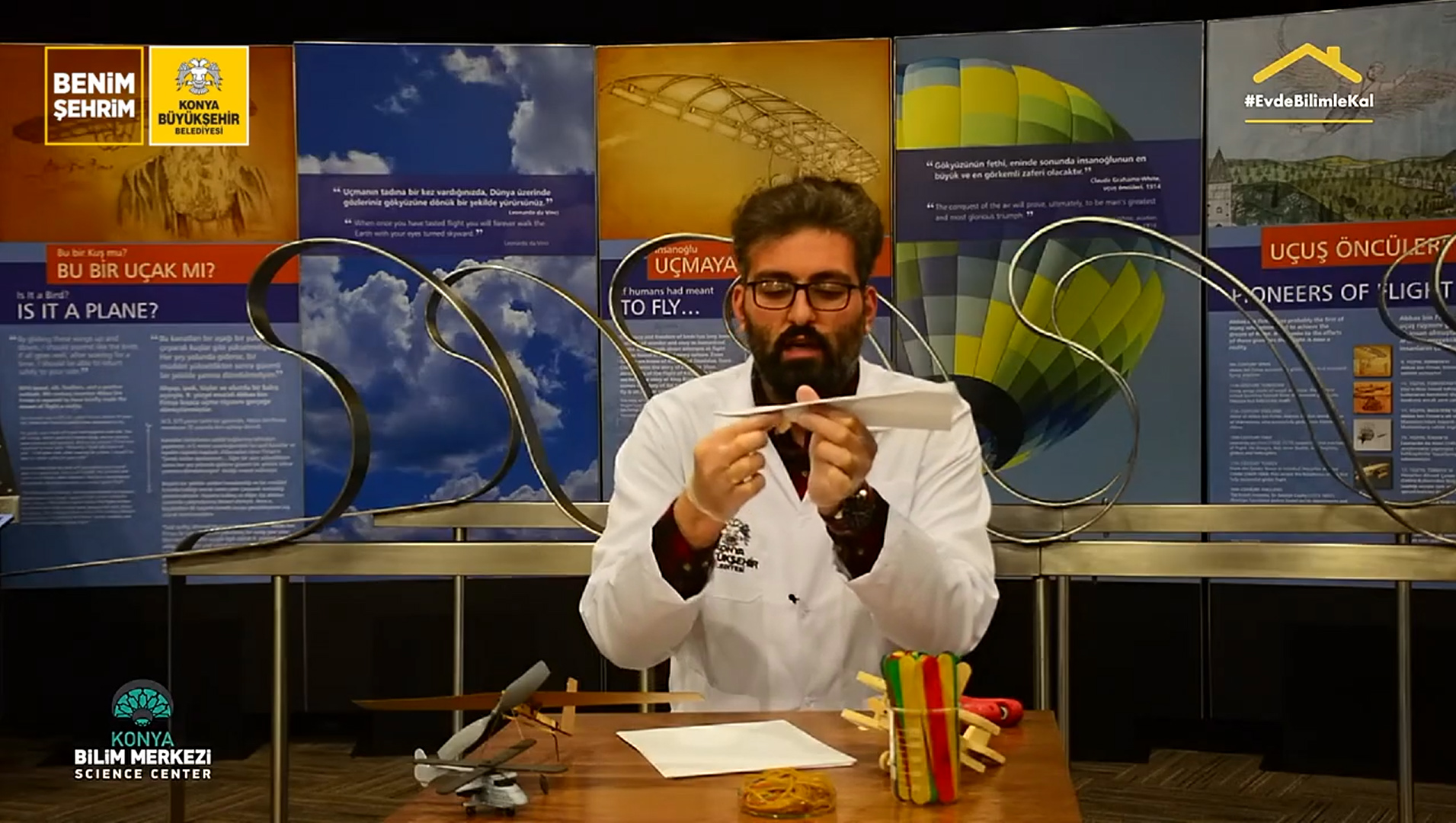 Evde Hayat Bilimle İç İçe Geçiyor