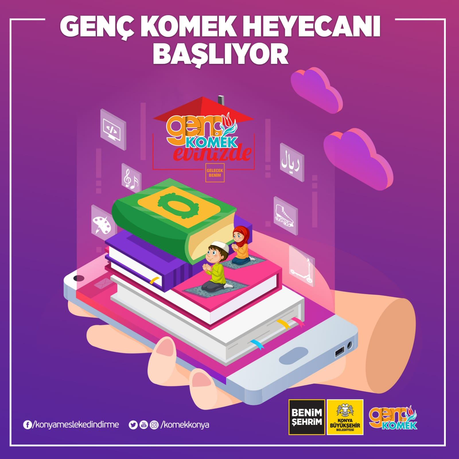 Genç KOMEK Yaz Okulu Sürpriz Hediyelerle Çocukları Bekliyor