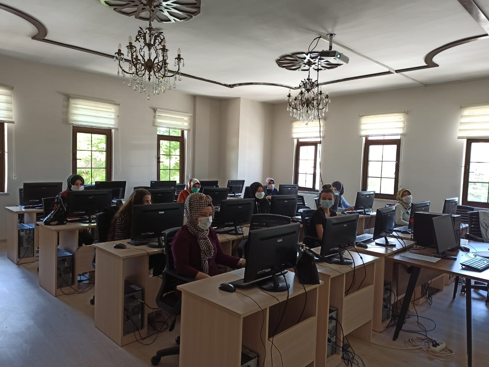 KOMEK'te Telafi Eğitimleri Başladı