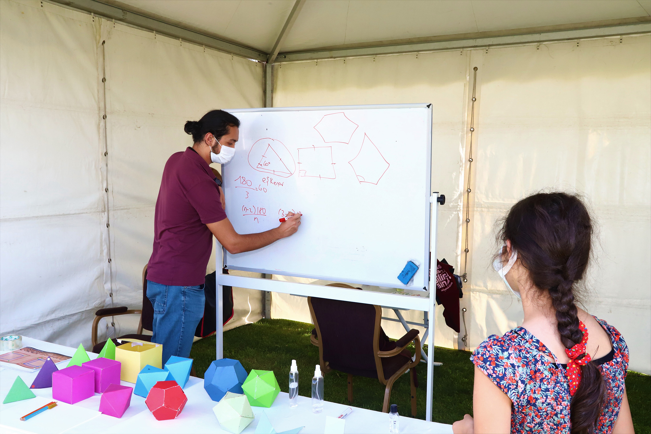 Matematikseverler Bilim Merkezi'nde Buluştu