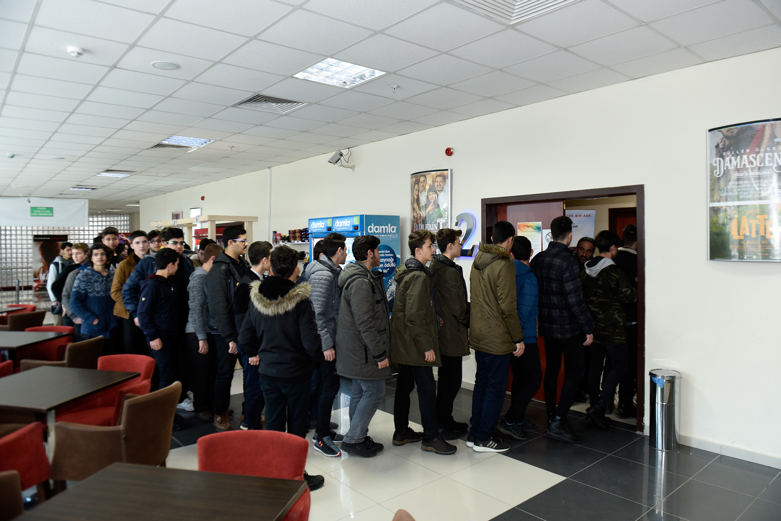 Öğrenciler Sinemada Tarihi Yaşıyor