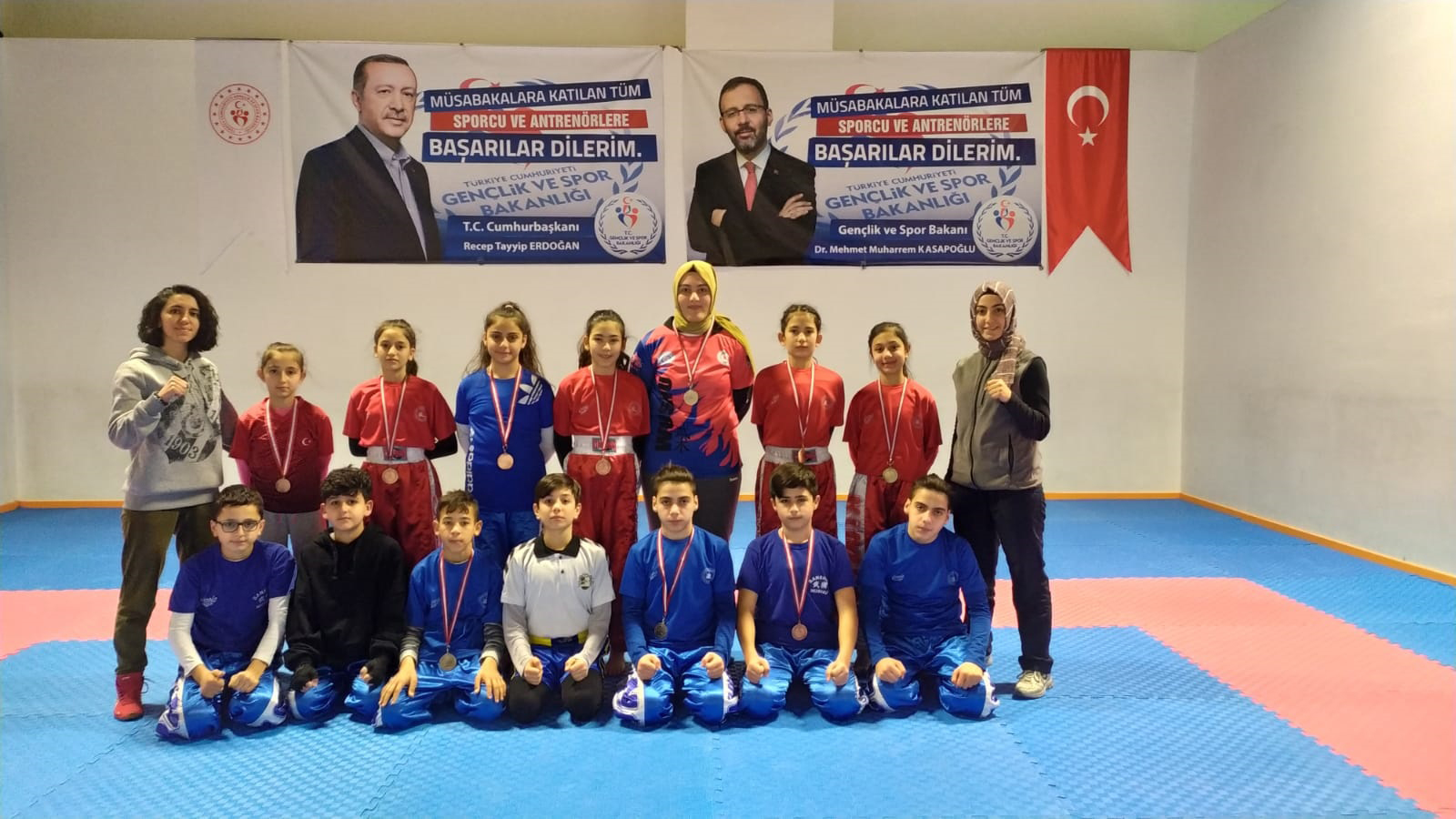 Sporcularımızdan Wushu'da 1 Altın, 3 Gümüş, 6 Bronz Madalya 