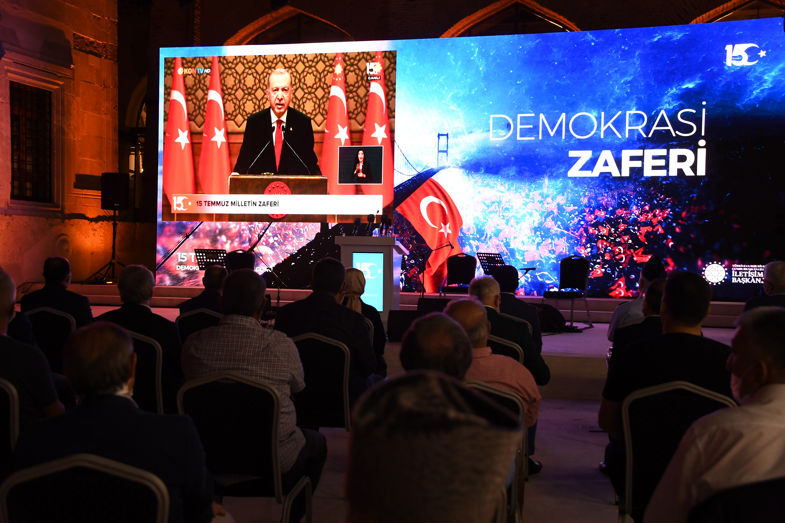 Konya'da 15 Temmuz Kahramanları Anıldı  