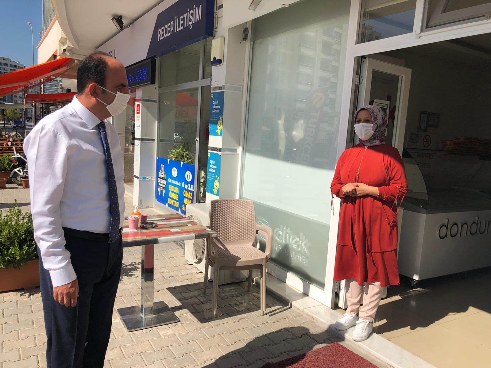 Başkan Altay'dan Esnaflara Koronavirüs Denetimi