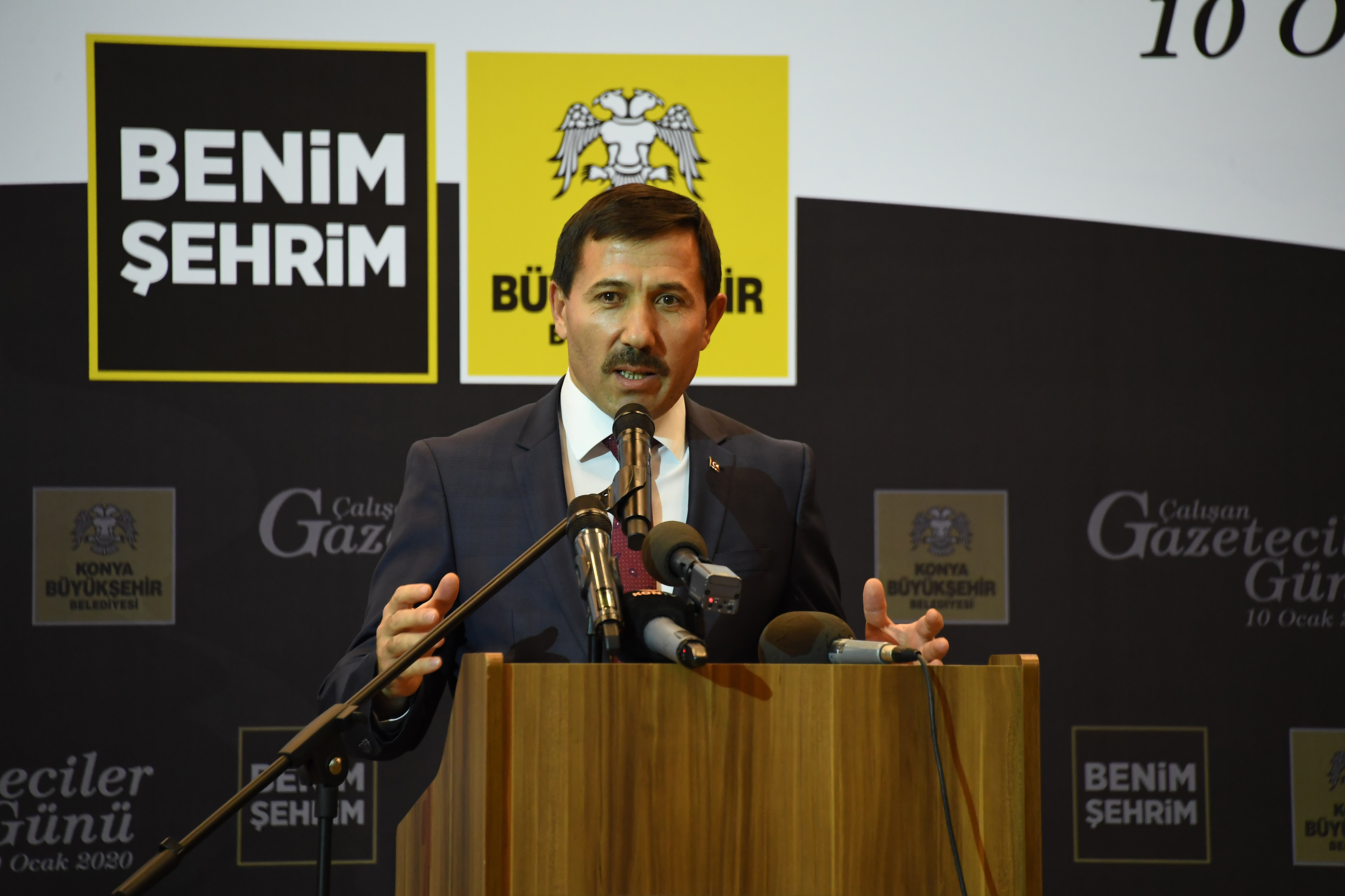 Büyükşehir Konya'daki Basın-Yayın Çalışanlarını Buluşturdu