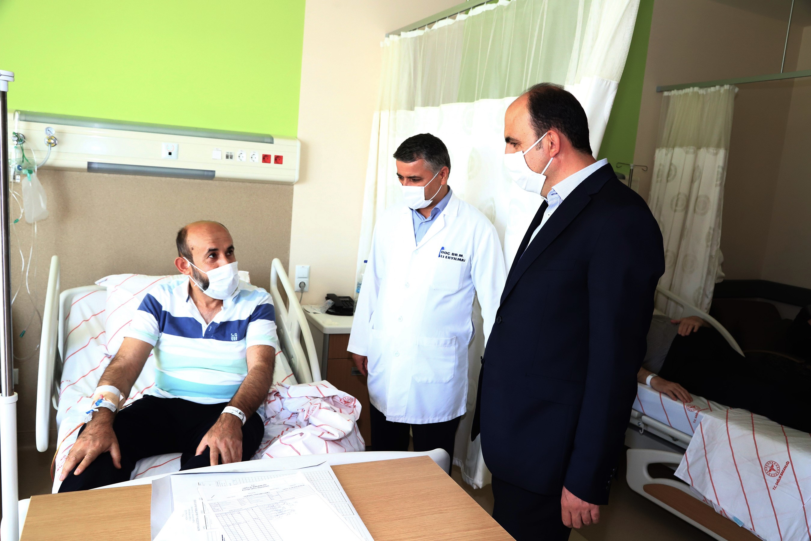 Başkan Altay Şehir Hastanesini Ziyaret Etti