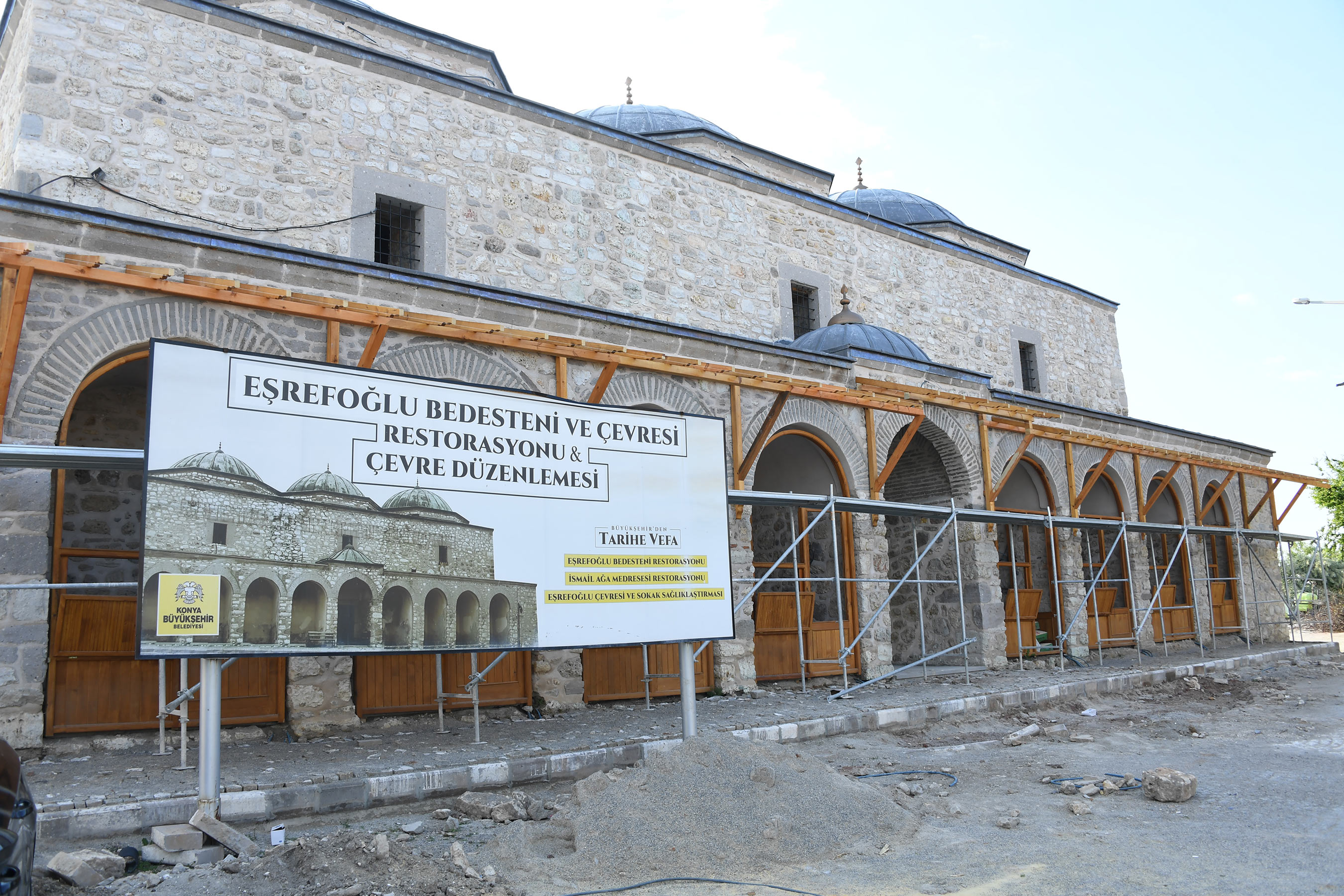 Konya Büyükşehir Tarihi Mirasa Sahip Çıkıyor