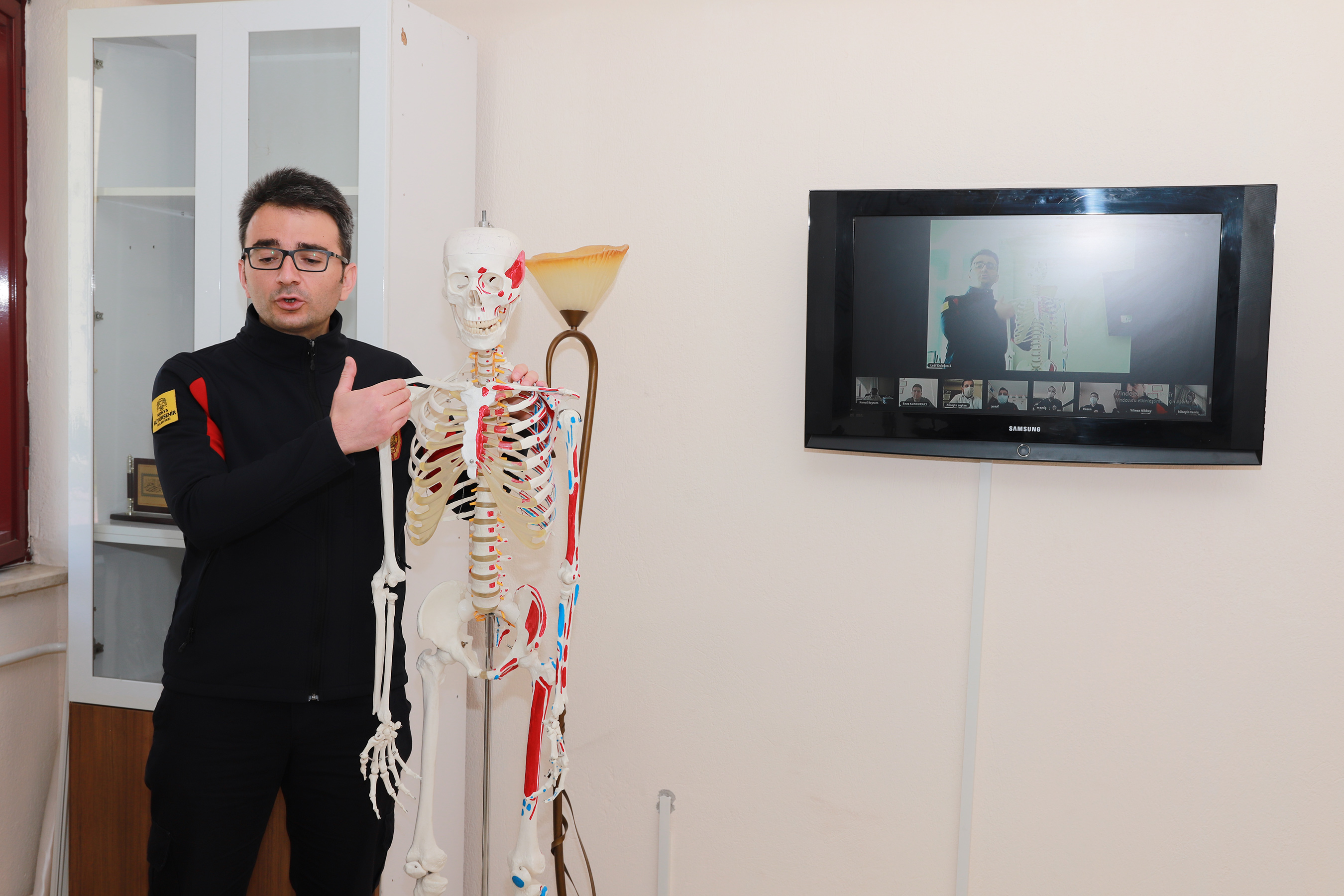 Konya İtfaiyesi Uzaktan Eğitimle Türkiye'ye Örnek Oluyor