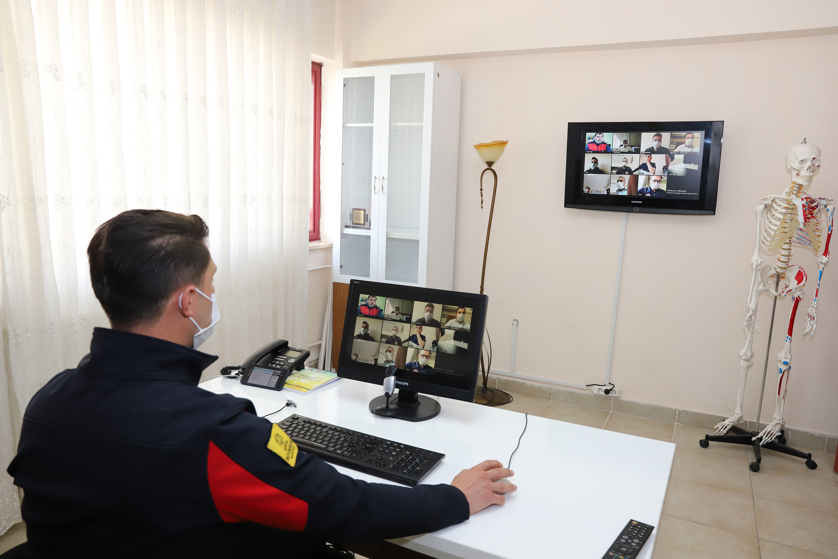 Konya İtfaiyesi Uzaktan Eğitimle Türkiye'ye Örnek Oluyor
