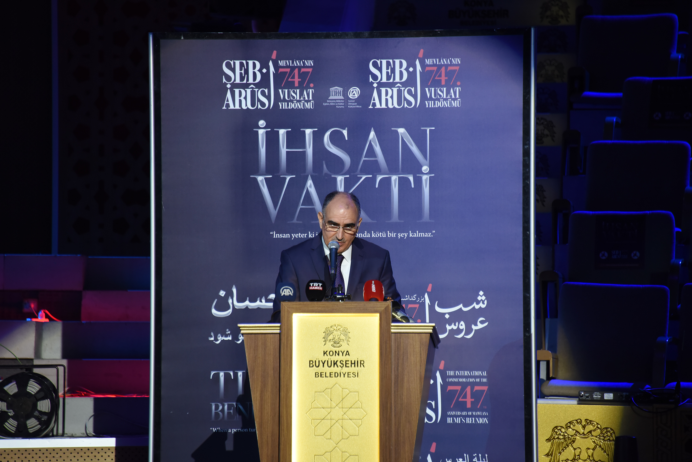 'Konya'mız Harcı İhsanla Karılmış Bir Ümit Şehridir'