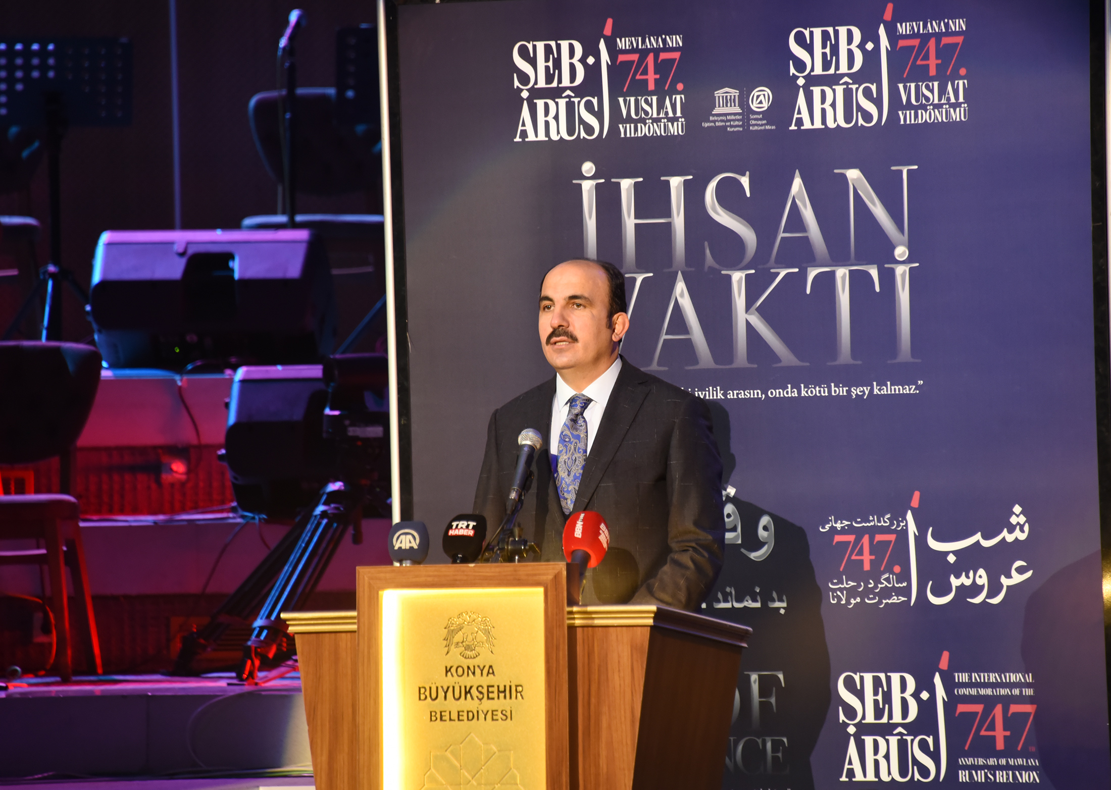 'Konya'mız Harcı İhsanla Karılmış Bir Ümit Şehridir'