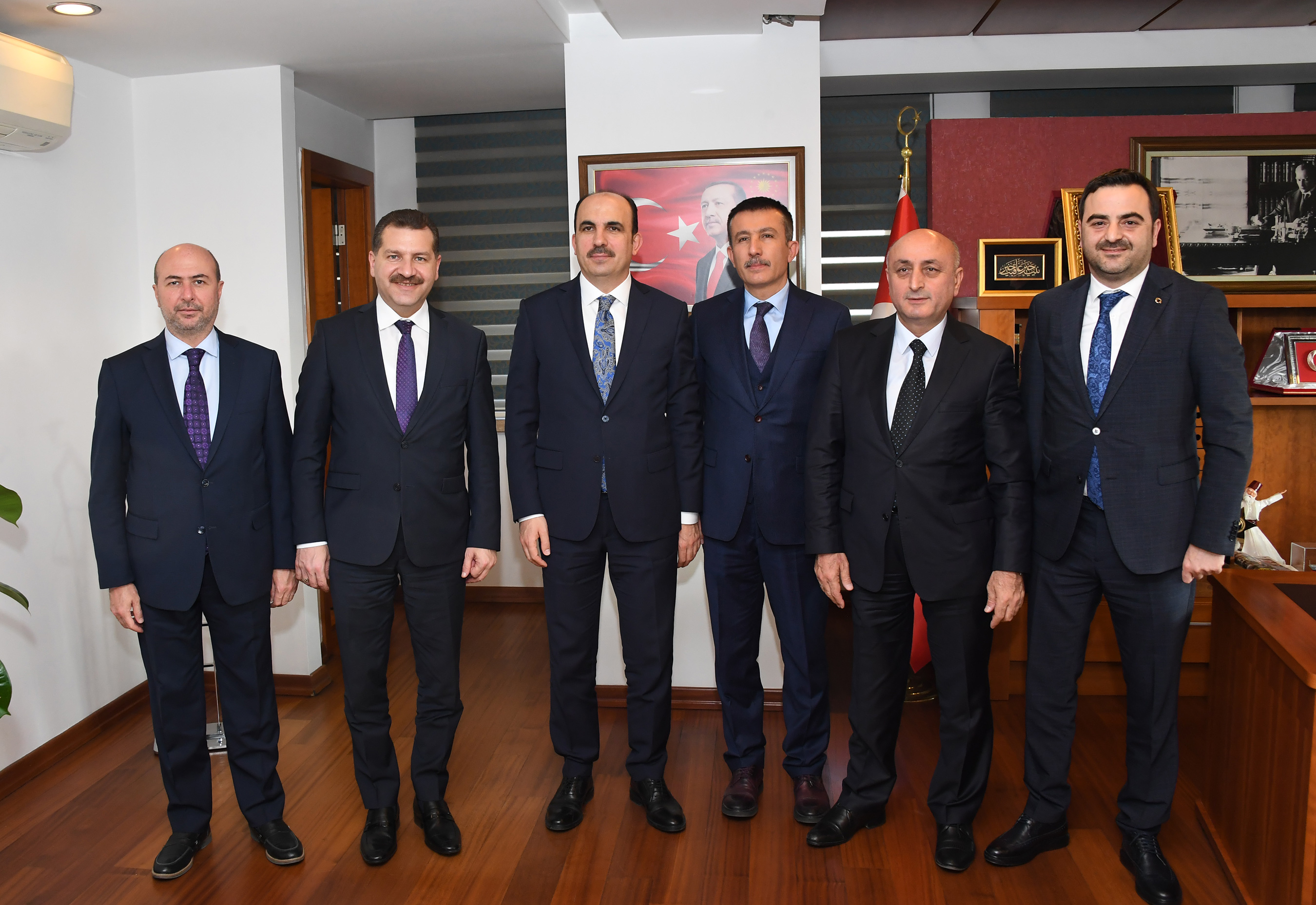 TDBB Başkanı Altay, Bakan Çavuşoğlu'nu Ziyaret Etti