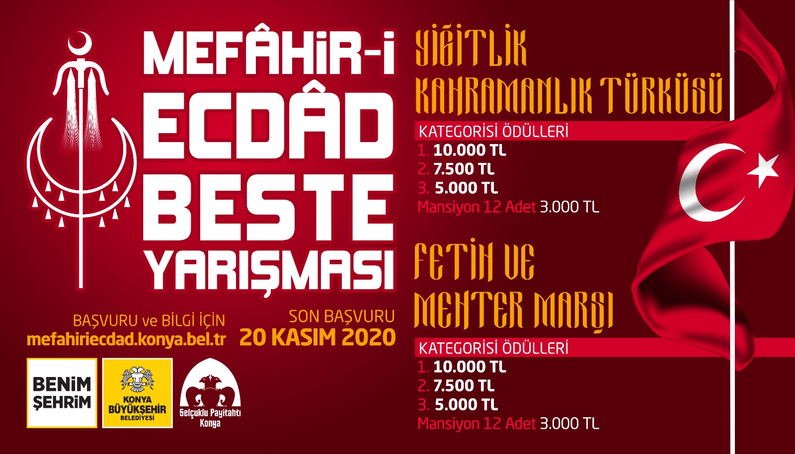 Büyükşehir'den Mefâhir-i Ecdâd Beste Yarışması 