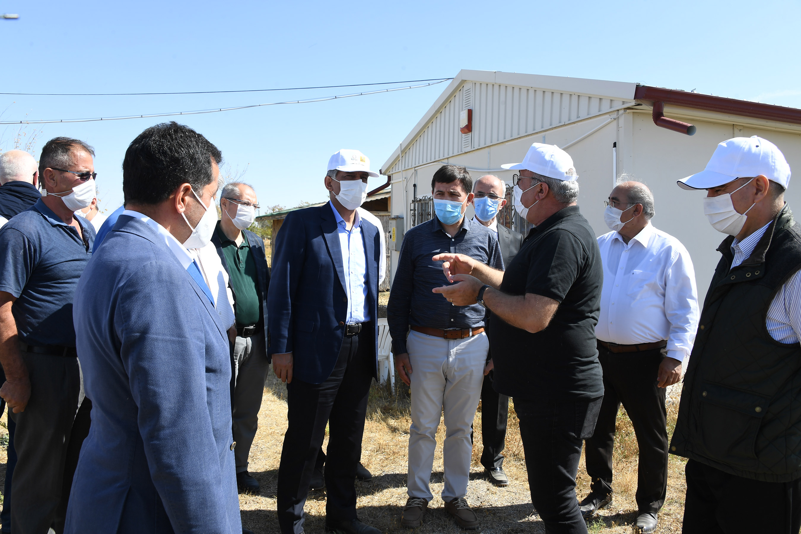 Bakan Yardımcısı Alpaslan ve Başkan Altay Tarihi Alanları İnceledi