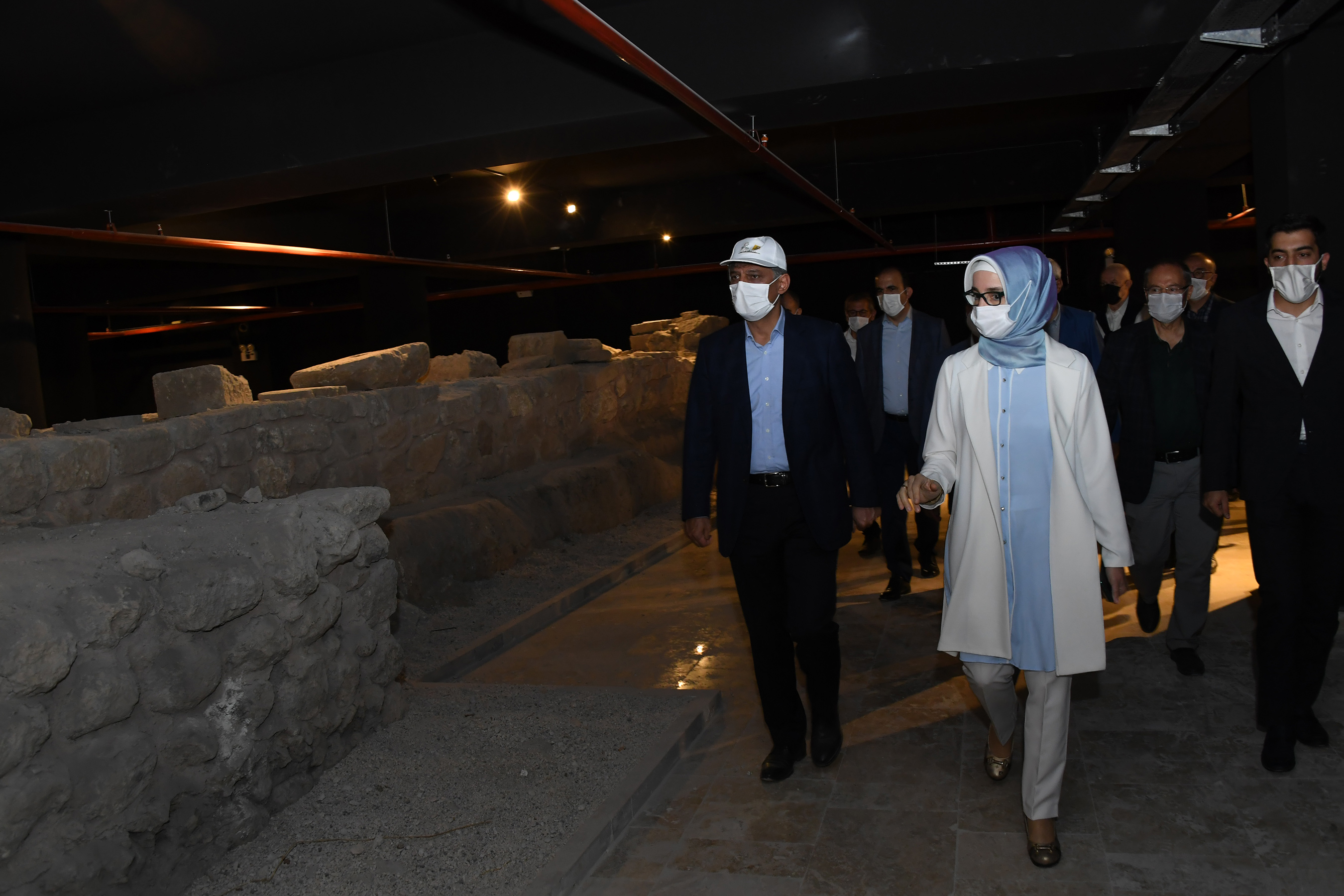 Bakan Yardımcısı Alpaslan ve Başkan Altay Tarihi Alanları İnceledi