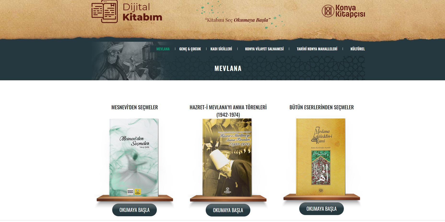Konya Büyükşehir'in Yayınları Dijital Ortamda 