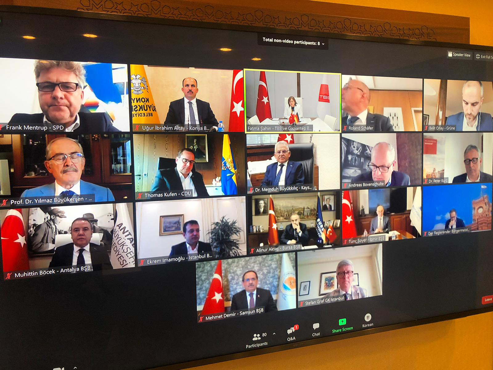 Başkan Altay: Konya Olarak Uluslararası Yerel Diplomasiyi Önemsiyoruz