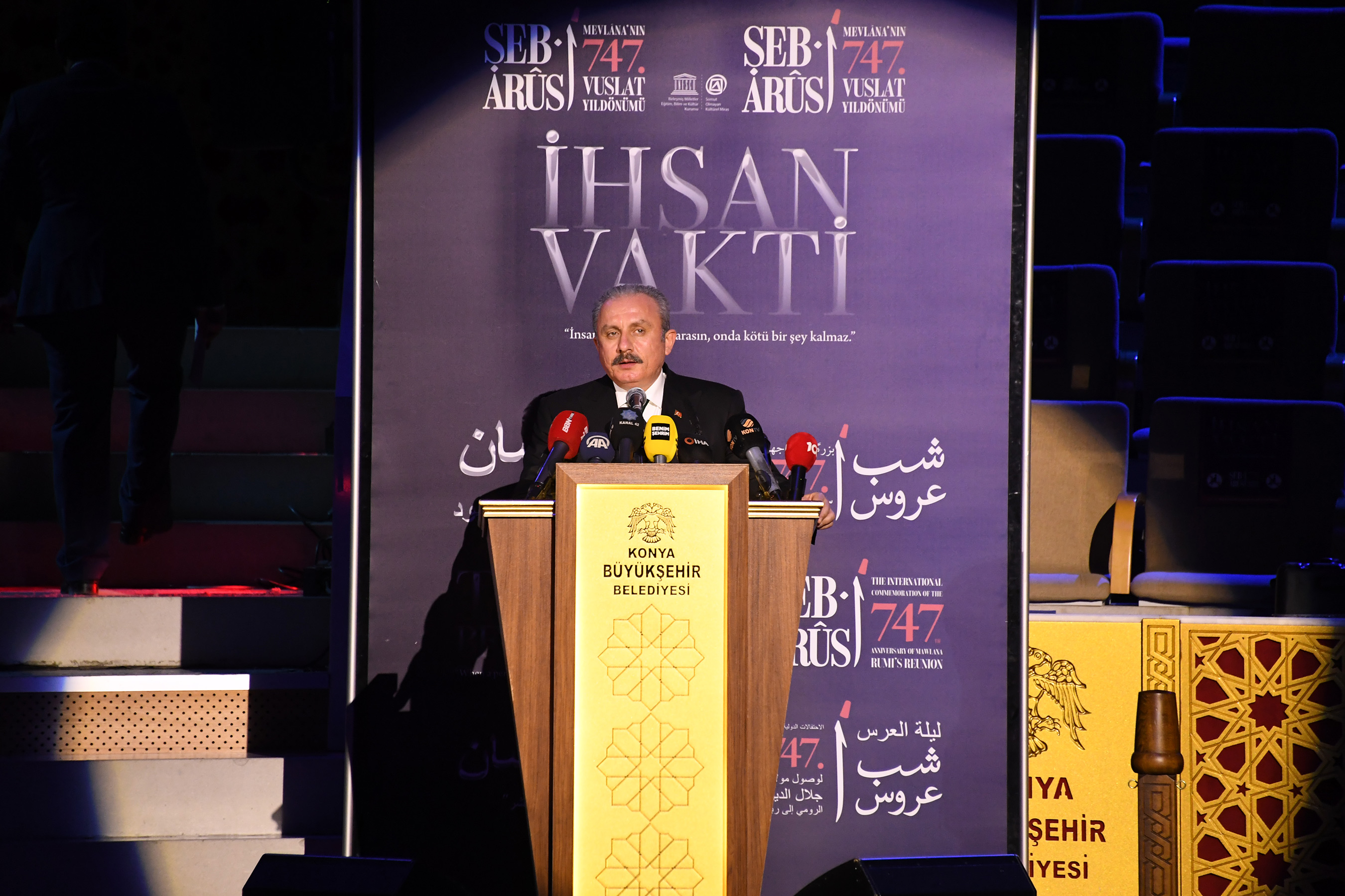 747. Vuslat Yıldönümü Anma Etkinlikleri Şeb-i Arus ile Sona Erdi