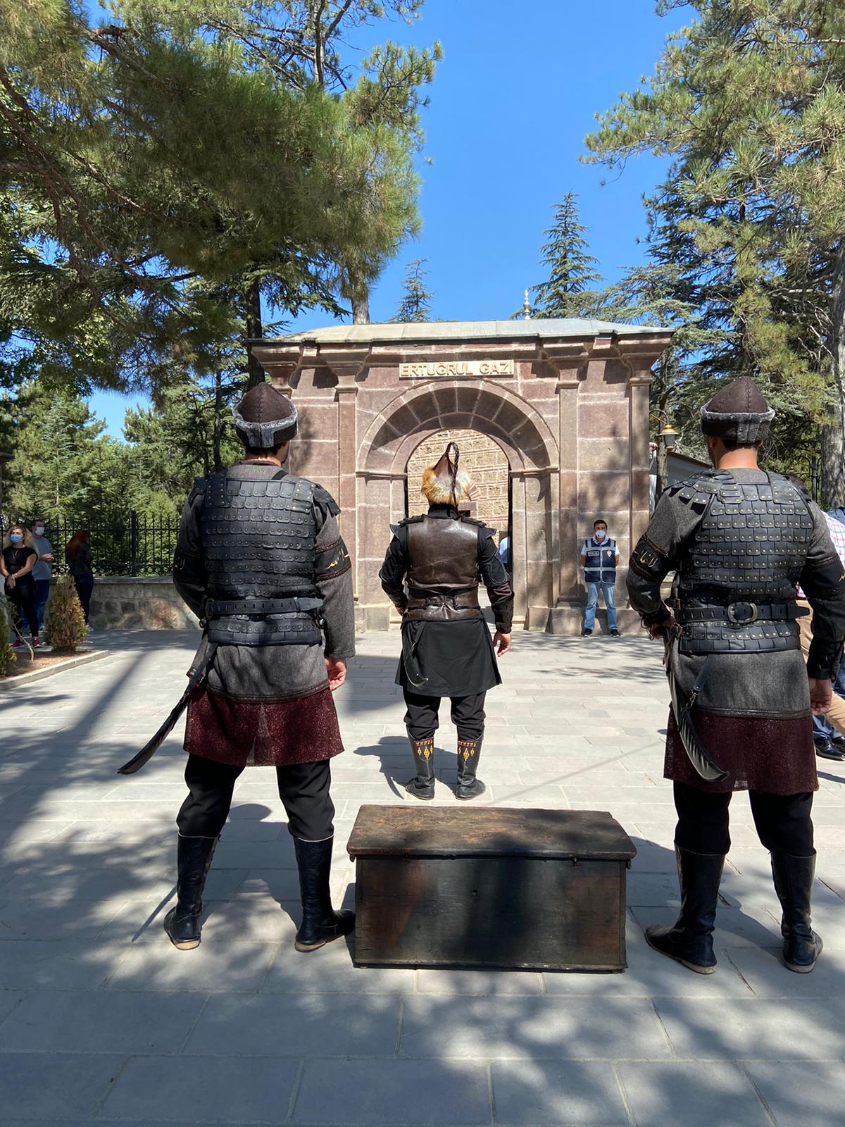 Konya'dan Gönderilen Temsili Berat Söğüt'te Teslim Alındı