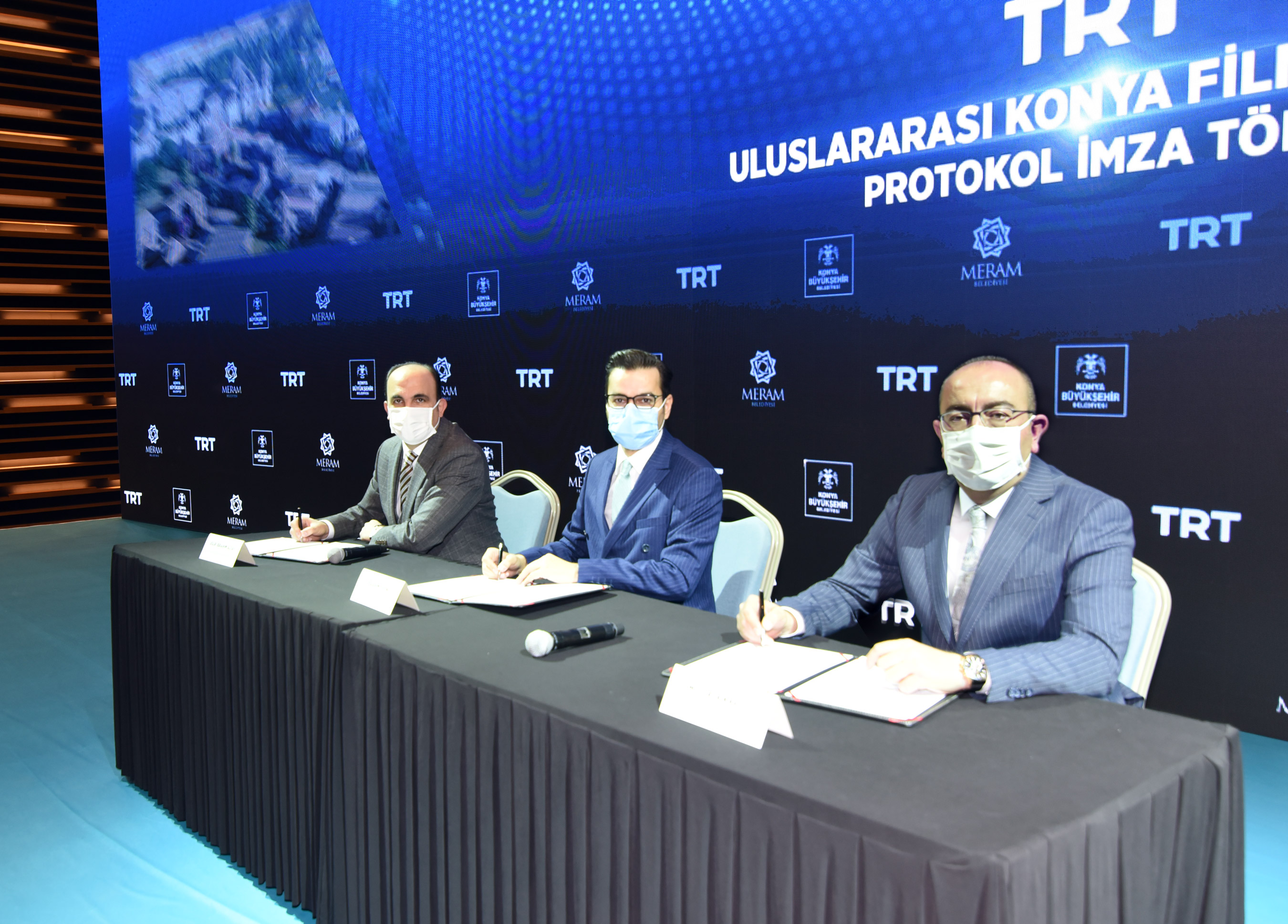 TRT Uluslararası Konya Film Platoları Protokolü İmzalandı
