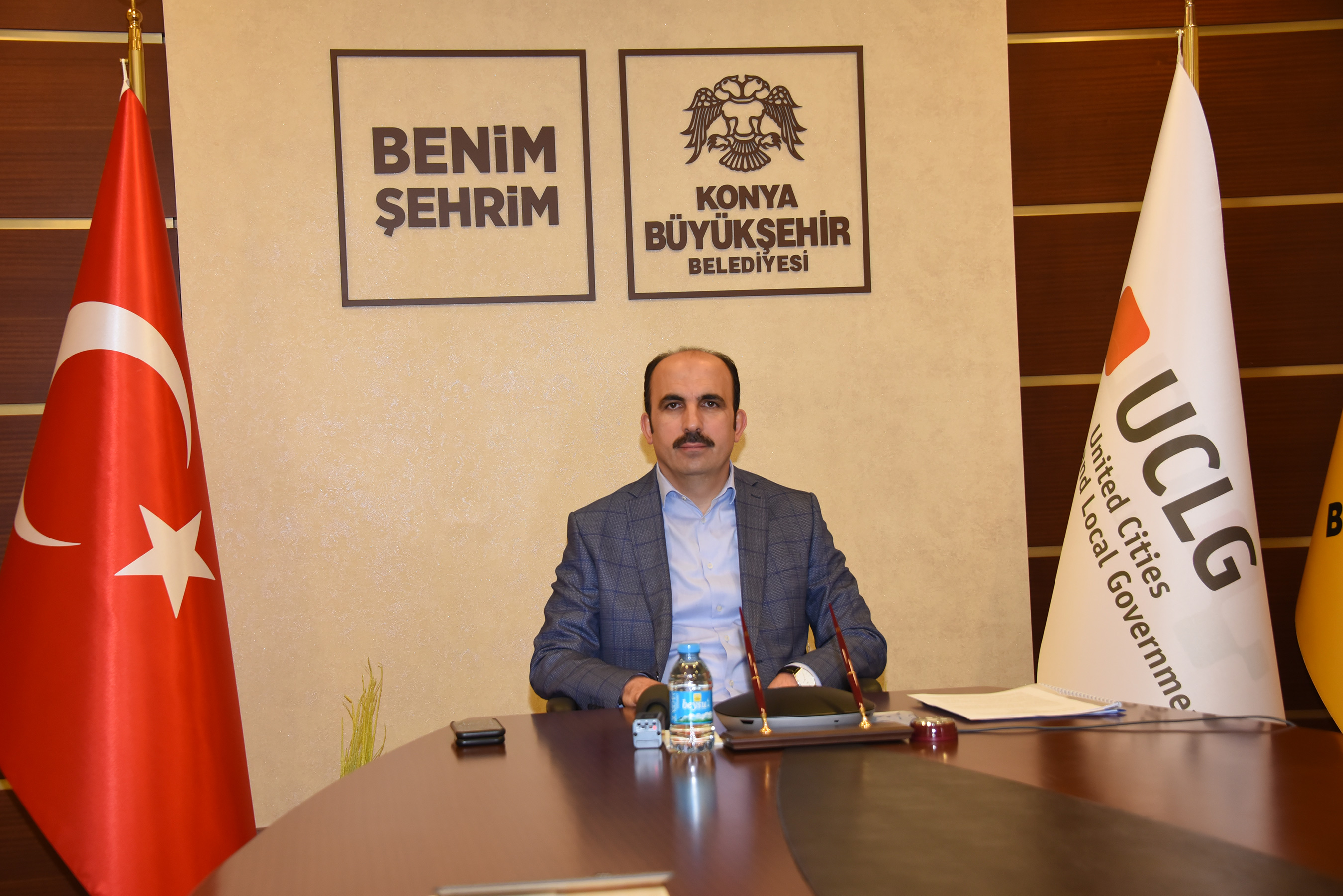 UCLG Eş Başkanı Altay BM Genel Kurul Başkanı Volkan Bozkır İle Görüştü