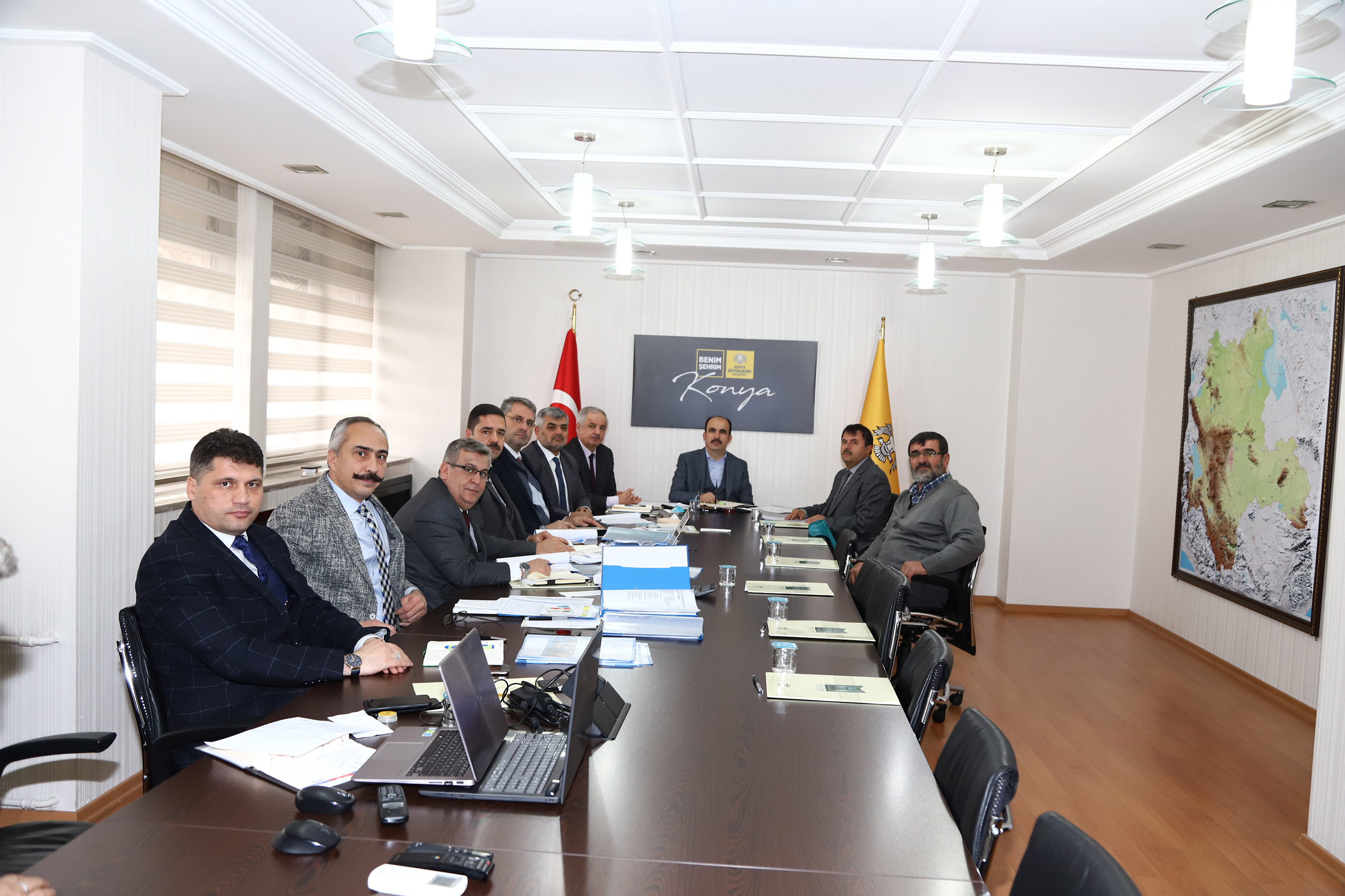 Başkan Altay 31 İlçenin Yöneticileri ile Görüştü