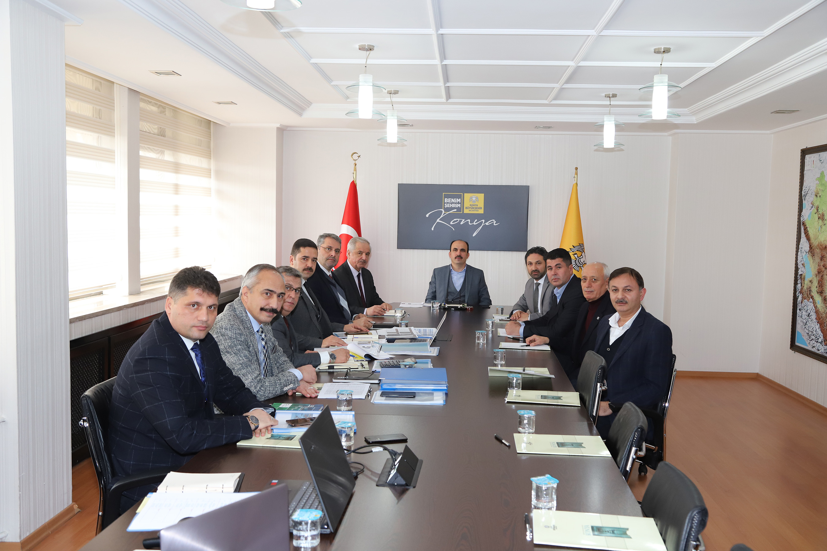 Başkan Altay 31 İlçenin Yöneticileri ile Görüştü