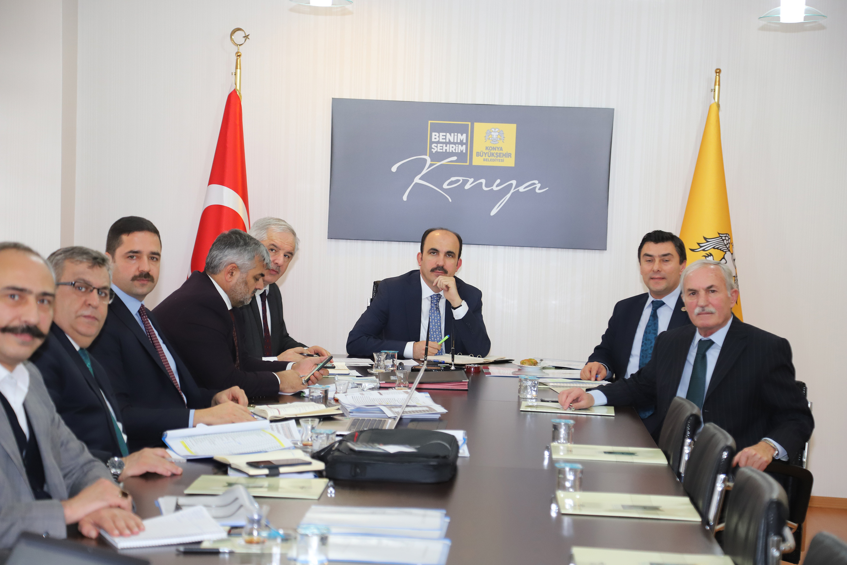 Başkan Altay 31 İlçenin Yöneticileri ile Görüştü