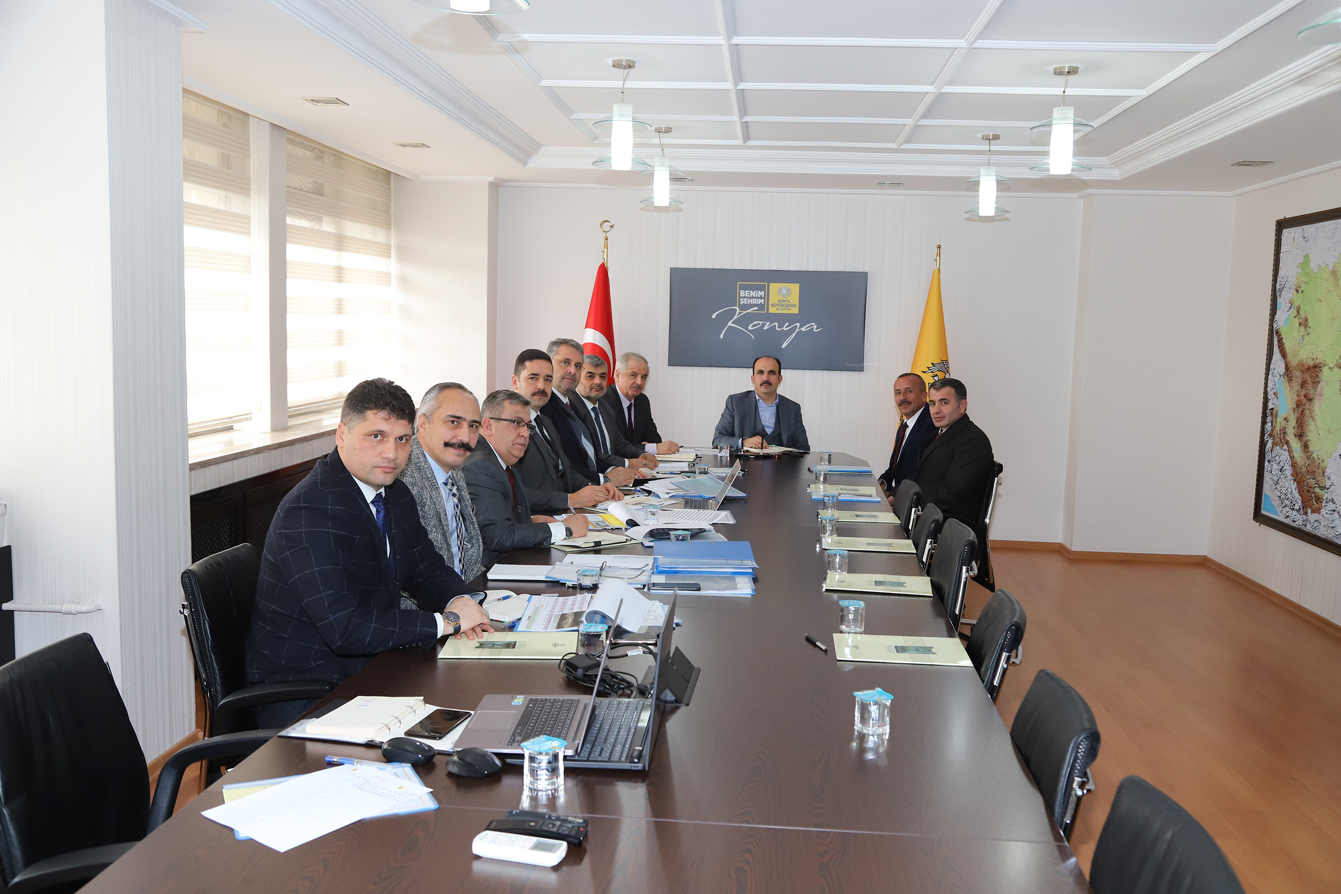 Başkan Altay 31 İlçenin Yöneticileri ile Görüştü