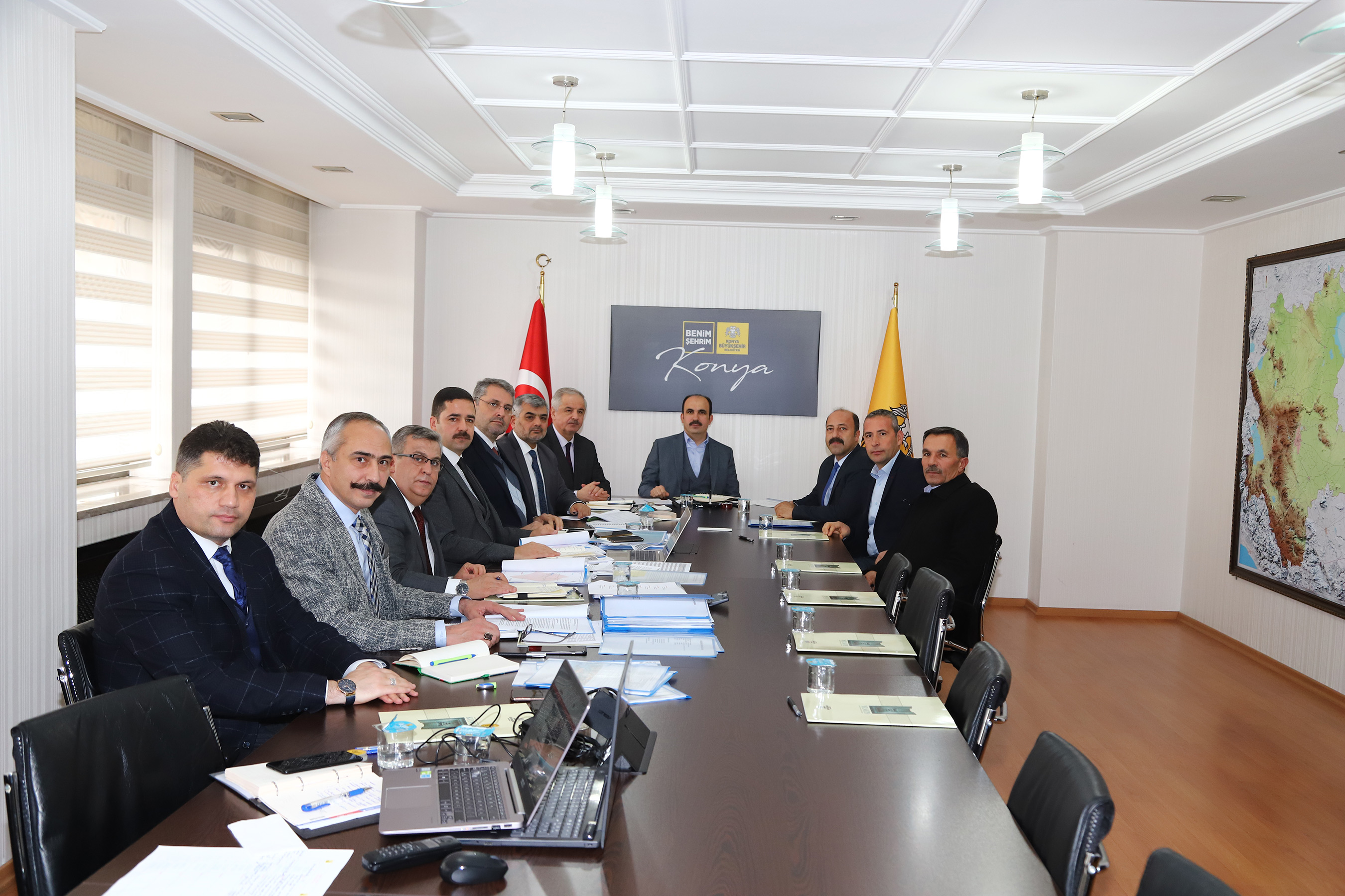 Başkan Altay 31 İlçenin Yöneticileri ile Görüştü