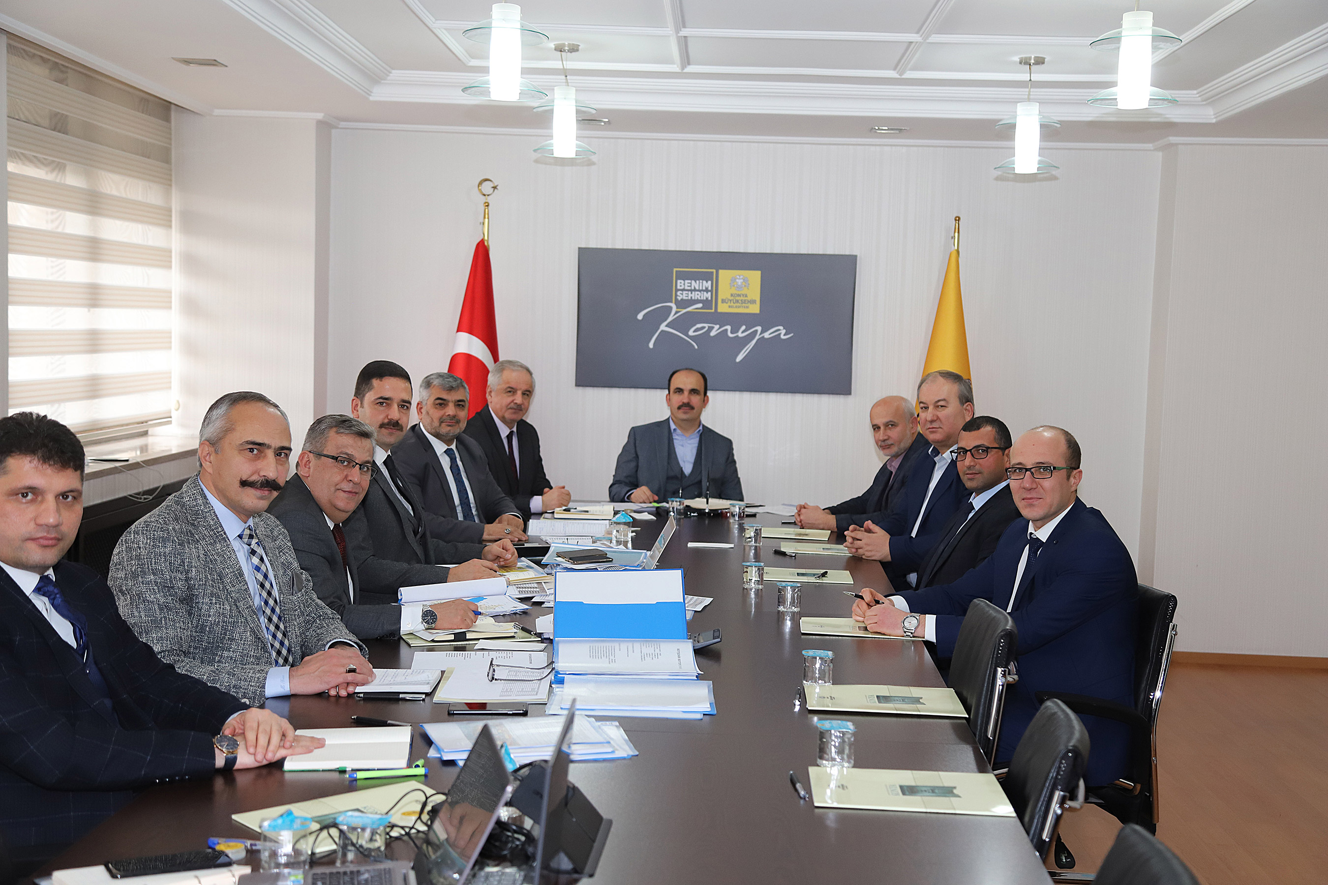 Başkan Altay 31 İlçenin Yöneticileri ile Görüştü