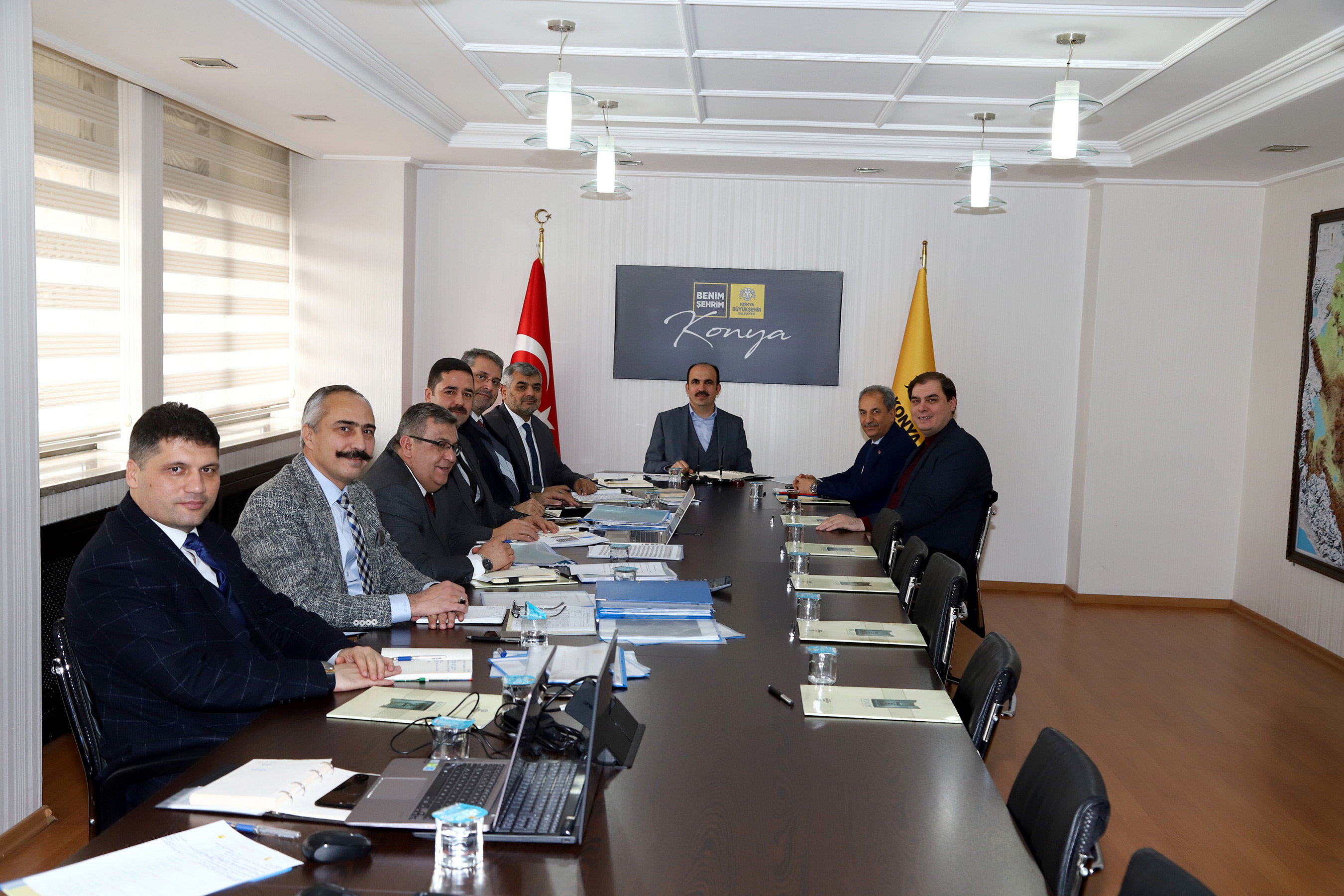 Başkan Altay 31 İlçenin Yöneticileri ile Görüştü