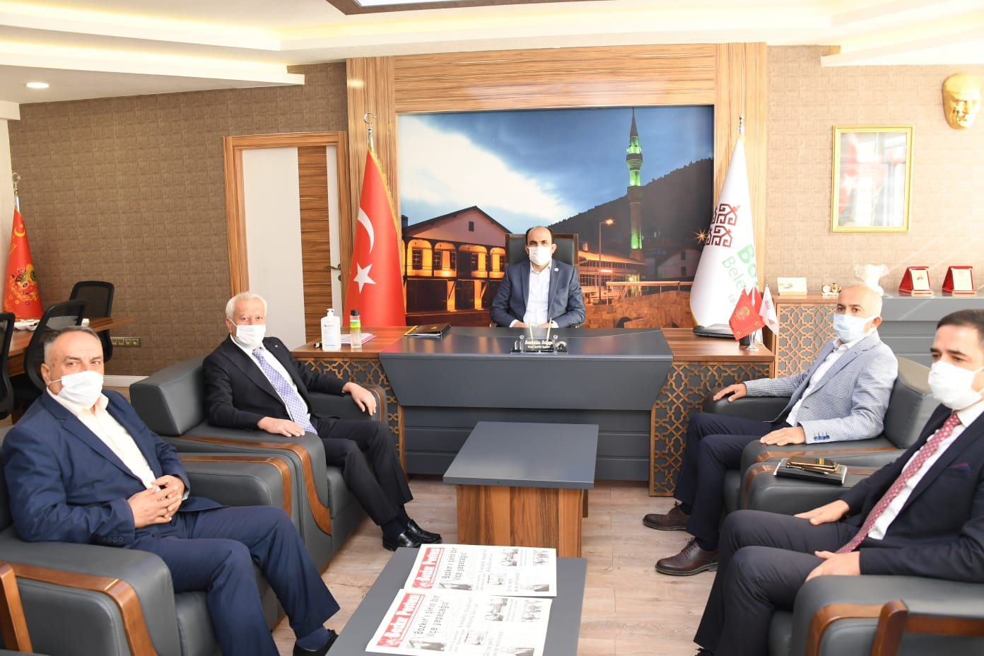 Bozkır'da 8 Derslikli Okulun Temeli Atıldı