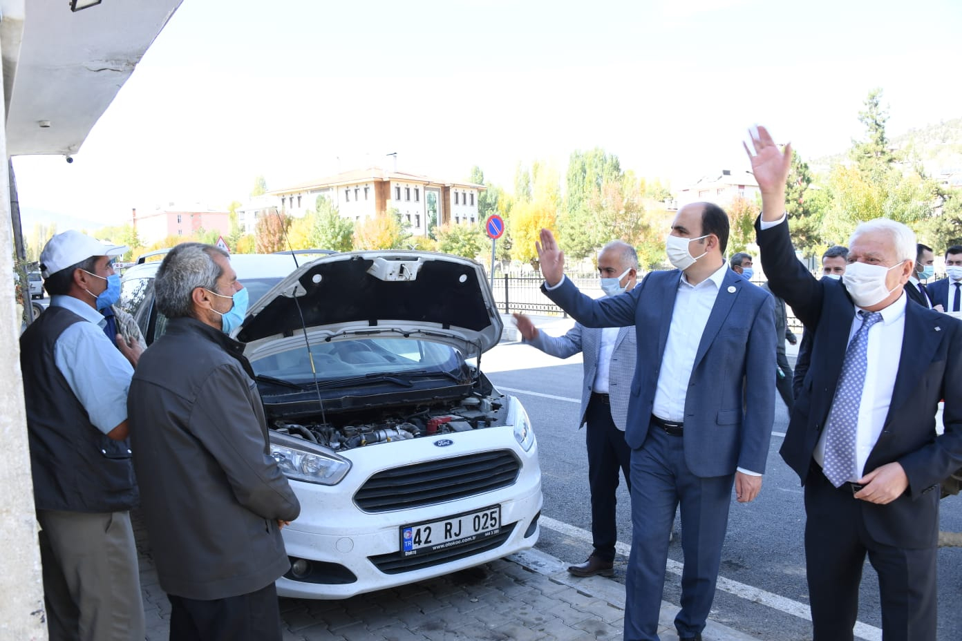 Bozkır'da 8 Derslikli Okulun Temeli Atıldı
