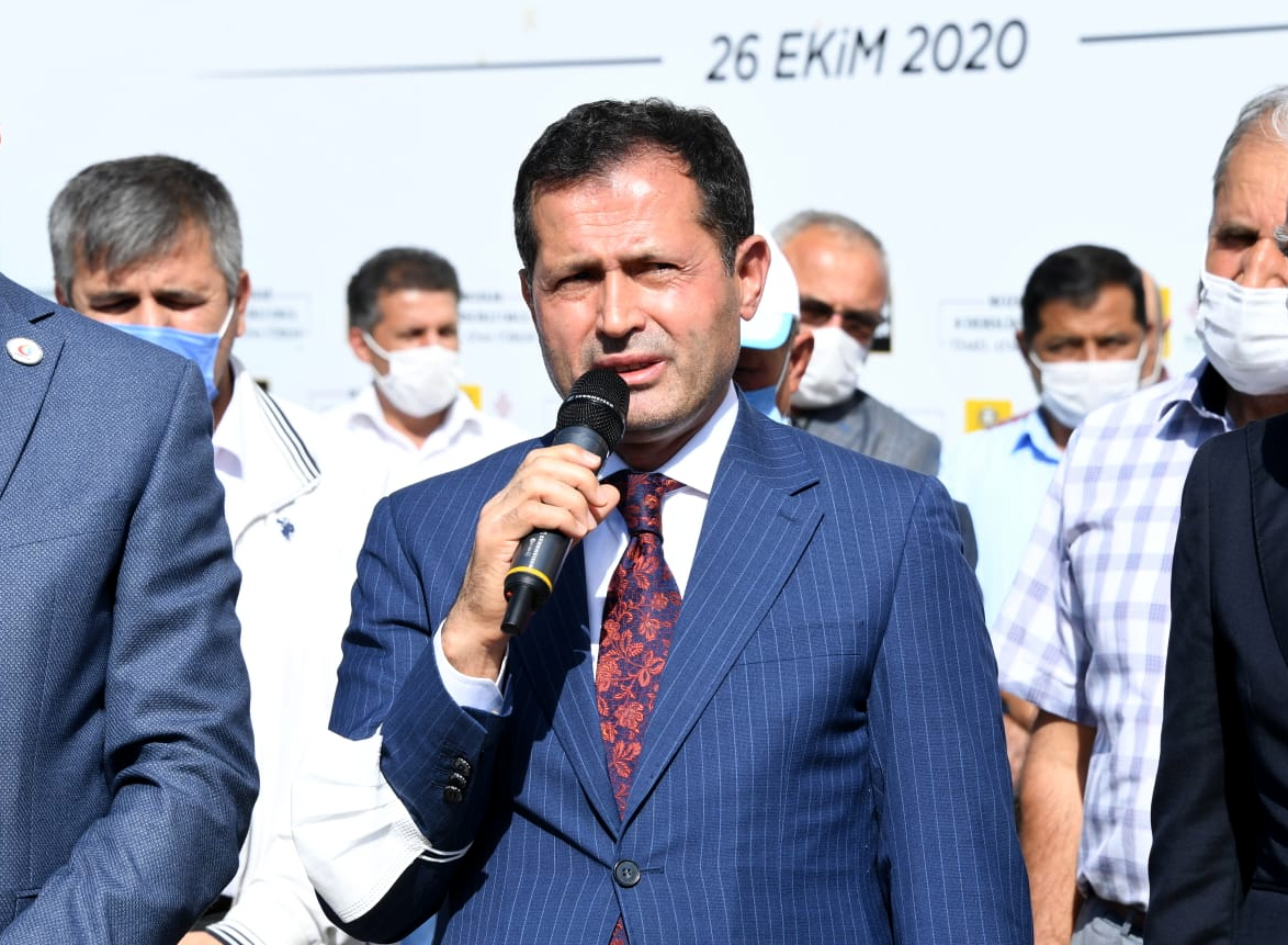 Bozkır'da 8 Derslikli Okulun Temeli Atıldı