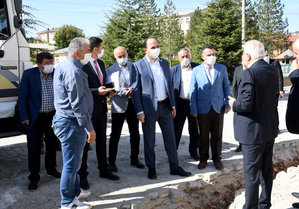 Bozkır'da 8 Derslikli Okulun Temeli Atıldı