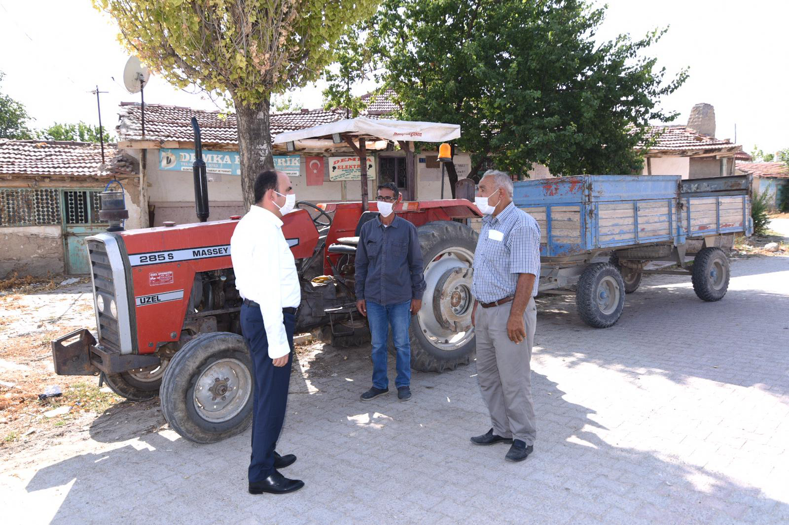 Başkan Altay Çeltik'i Ziyaret Etti