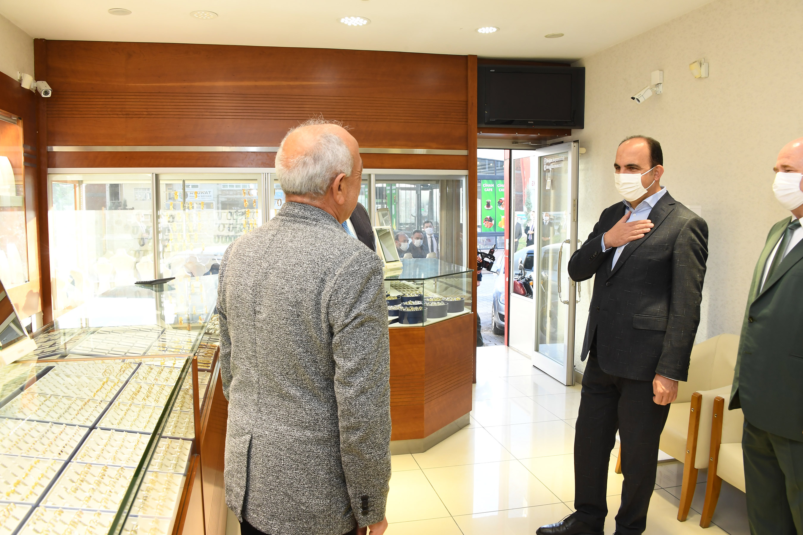 Başkan Altay Cihanbeyli'de İncelemelerde Bulundu