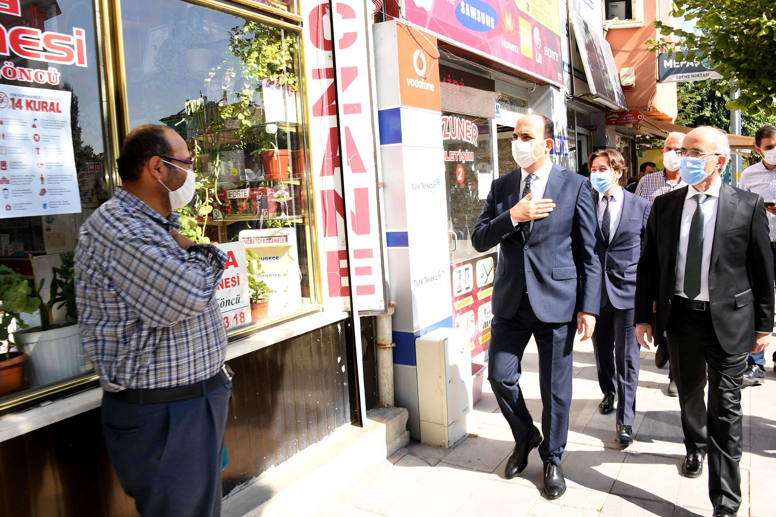Başkan Altay Çumra'yı Ziyaret Etti 
