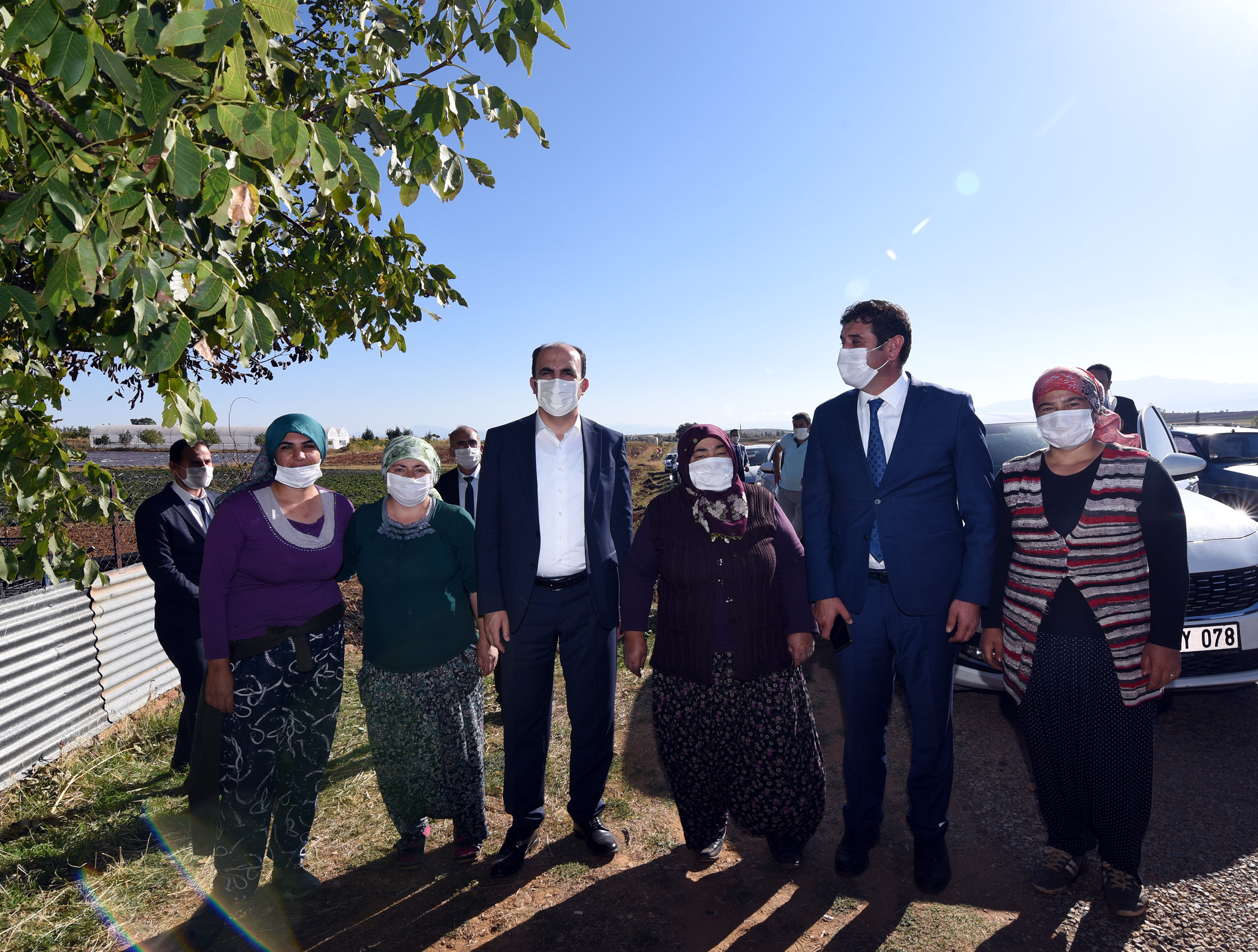 Başkan Altay Hüyük'ü Ziyaret Etti
