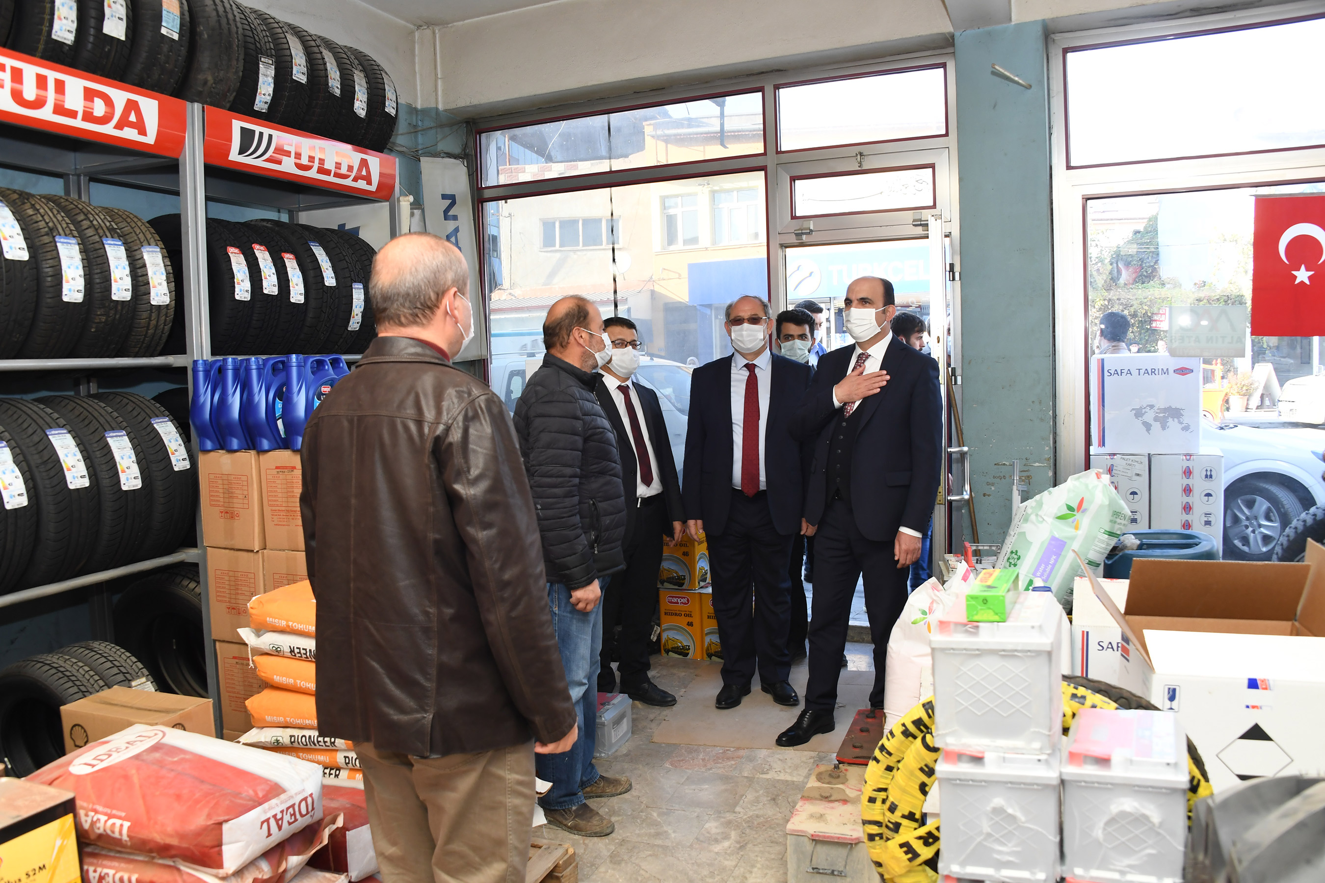 Başkan Altay Karapınar ve Emirgazi'de Vatandaşlarla Buluştu