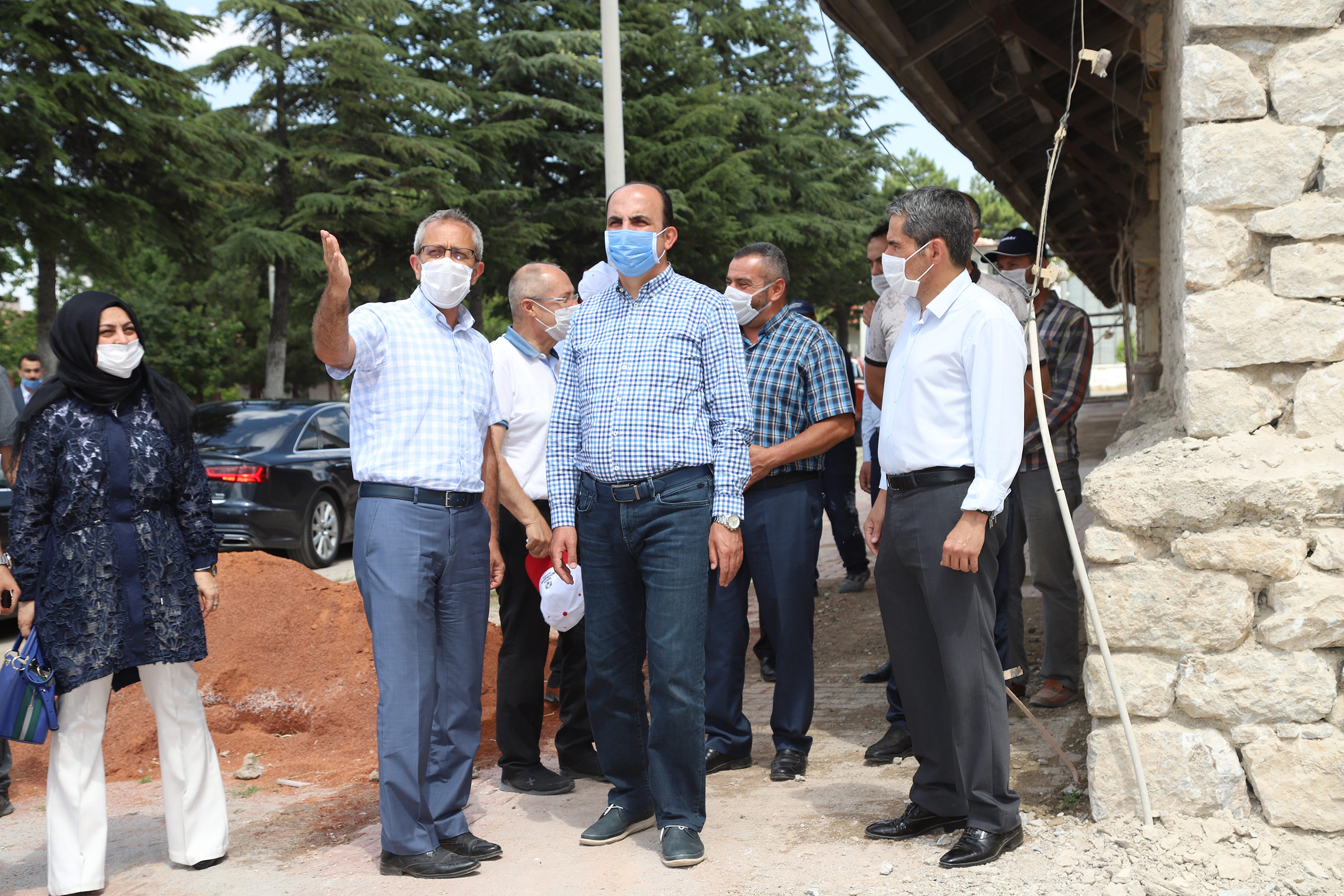 Başkan Altay Sarayönü'nde İncelemelerde Bulundu