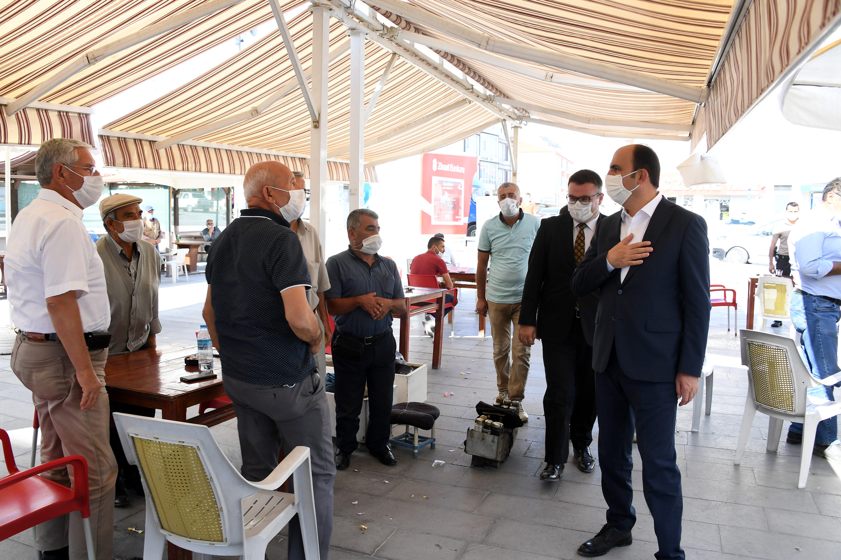 Başkan Altay Yunak ve Tuzlukçu'da İncelemelerde Bulundu