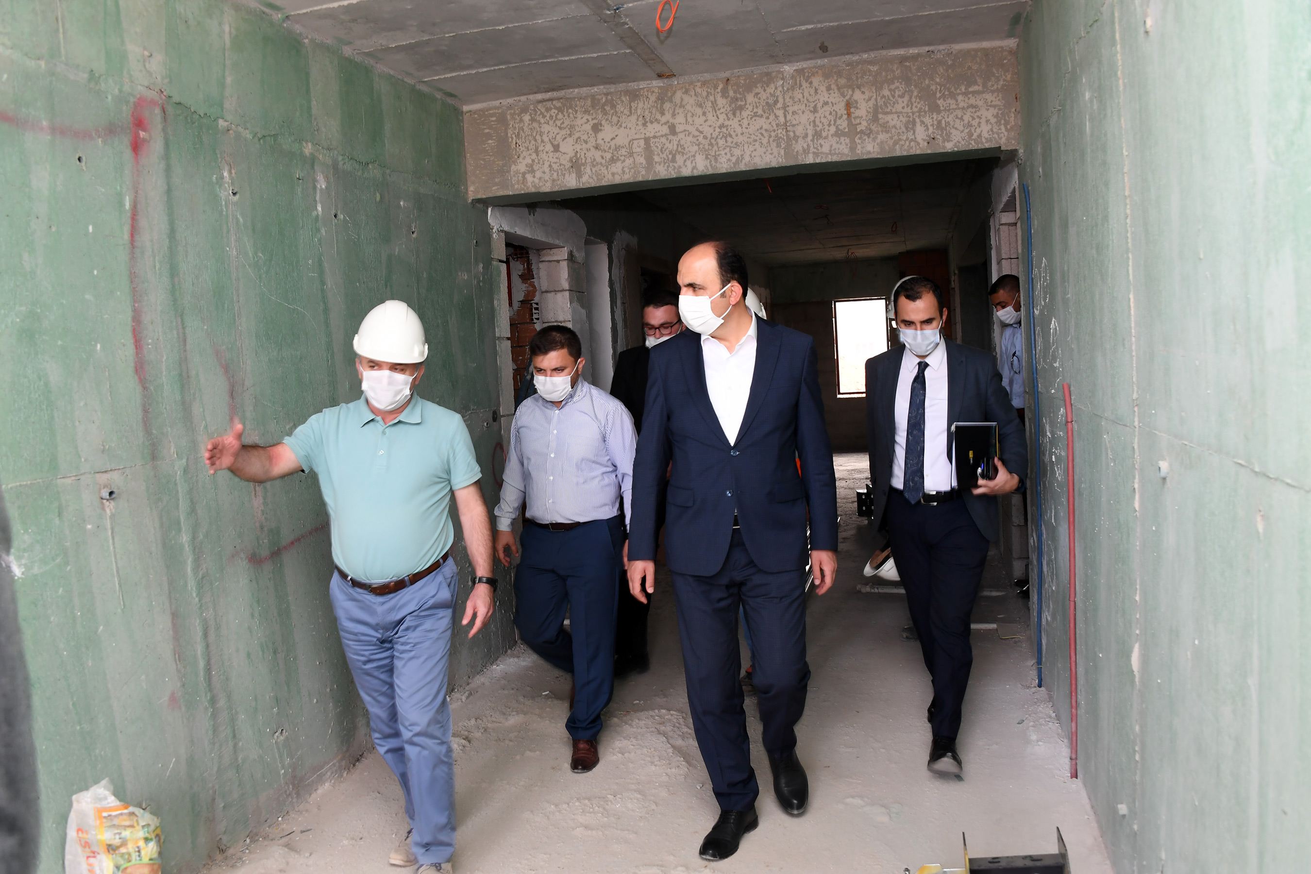 Başkan Altay Yunak ve Tuzlukçu'da İncelemelerde Bulundu
