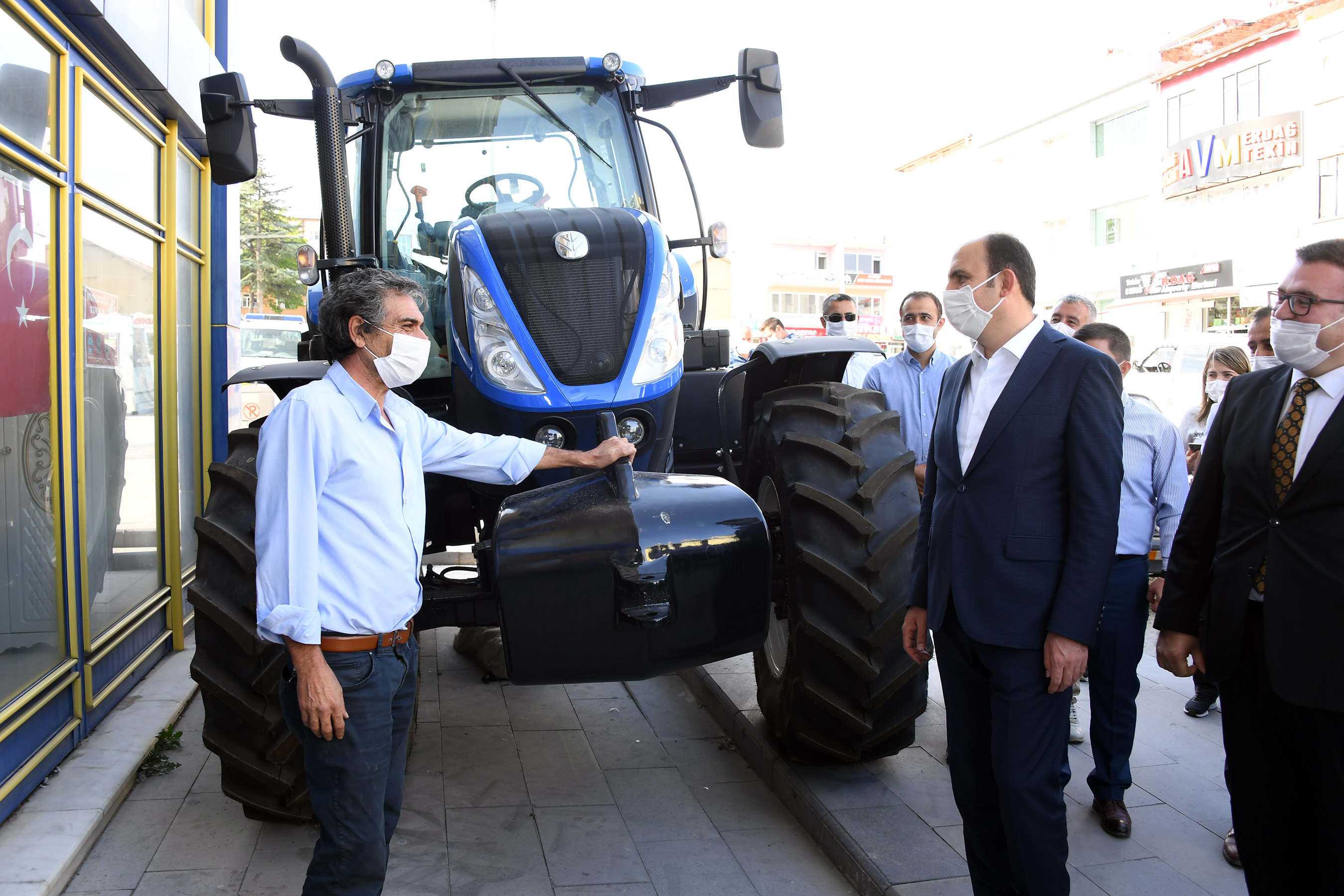 Başkan Altay Yunak ve Tuzlukçu'da İncelemelerde Bulundu